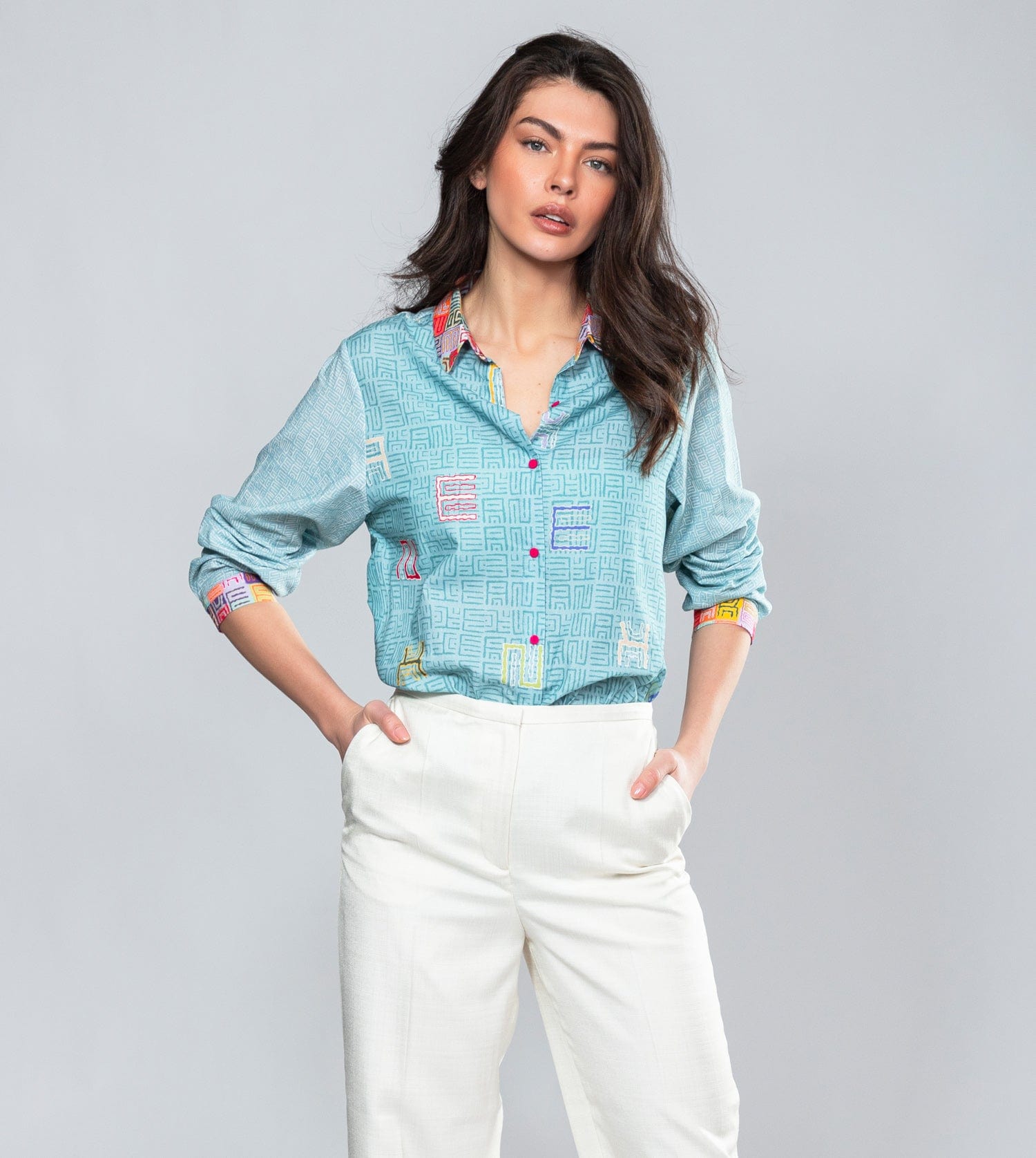 Blue shirt