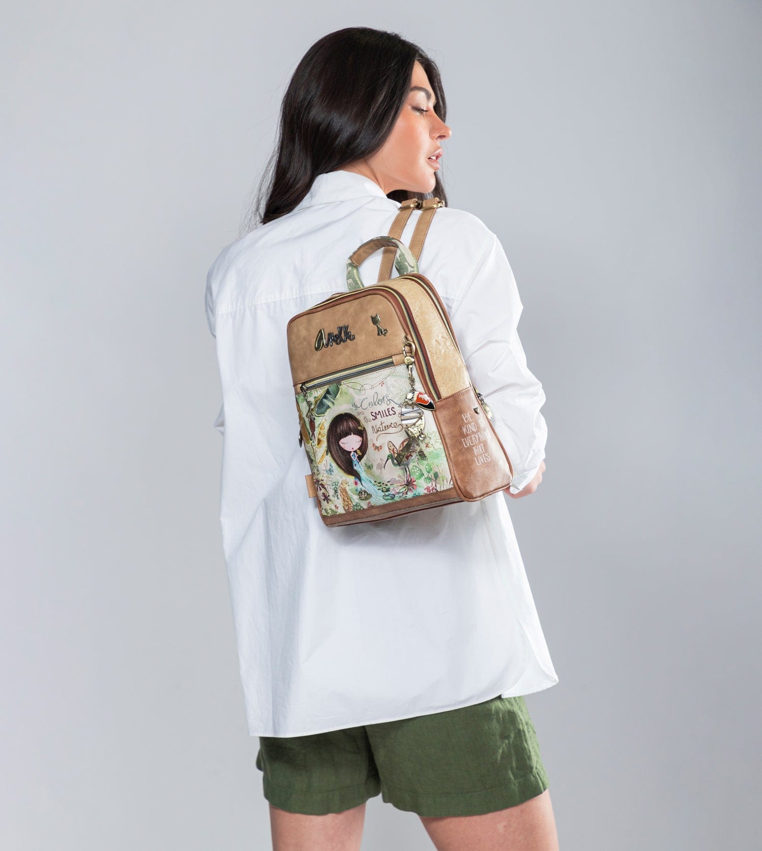 Amazonia double compartment backpack