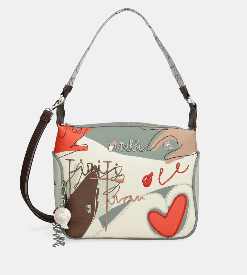 Shoulder bag with crossbody strap Alma