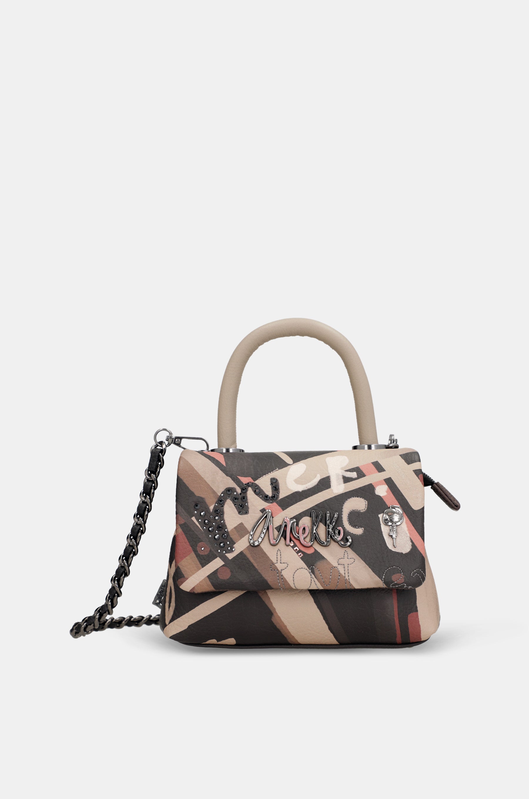 Parisian flap small crossbody bag
