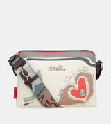 Double compartment crossbody bag Alma