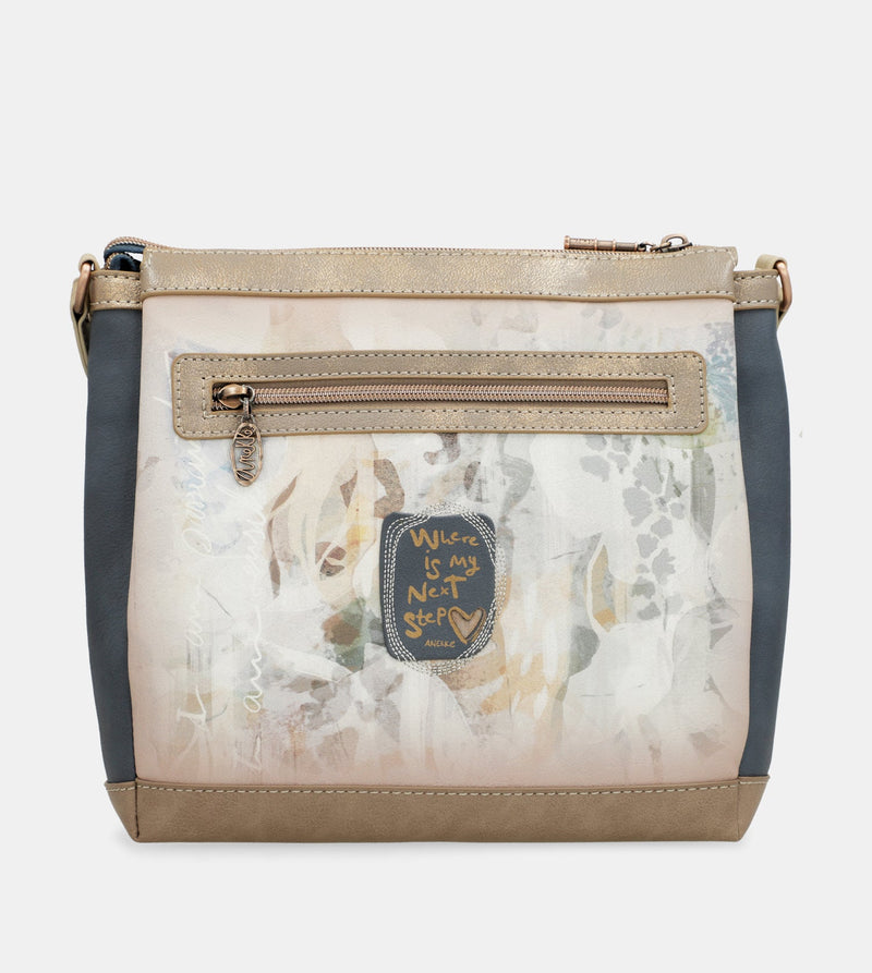 Crossbody bag with 3 compartments Memories