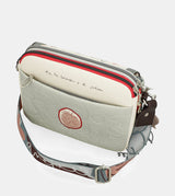 Oval flap crossbody bag Alma