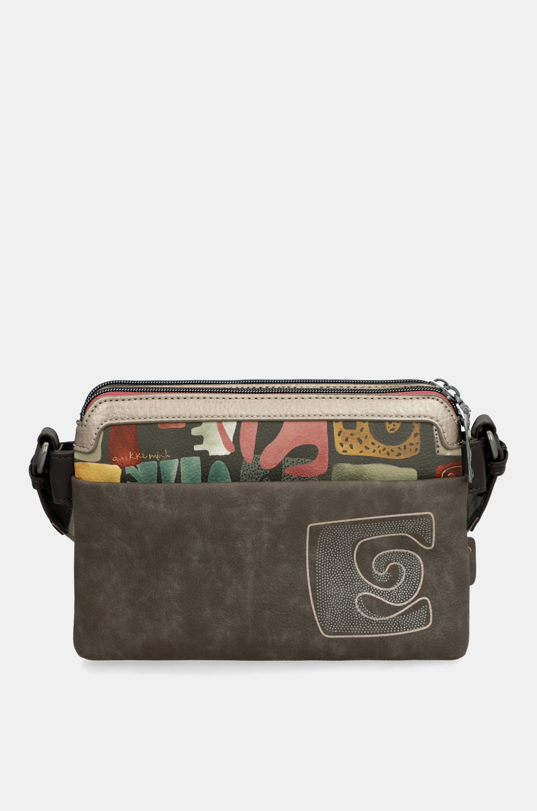 Triple-compartment crossbody bag Muse