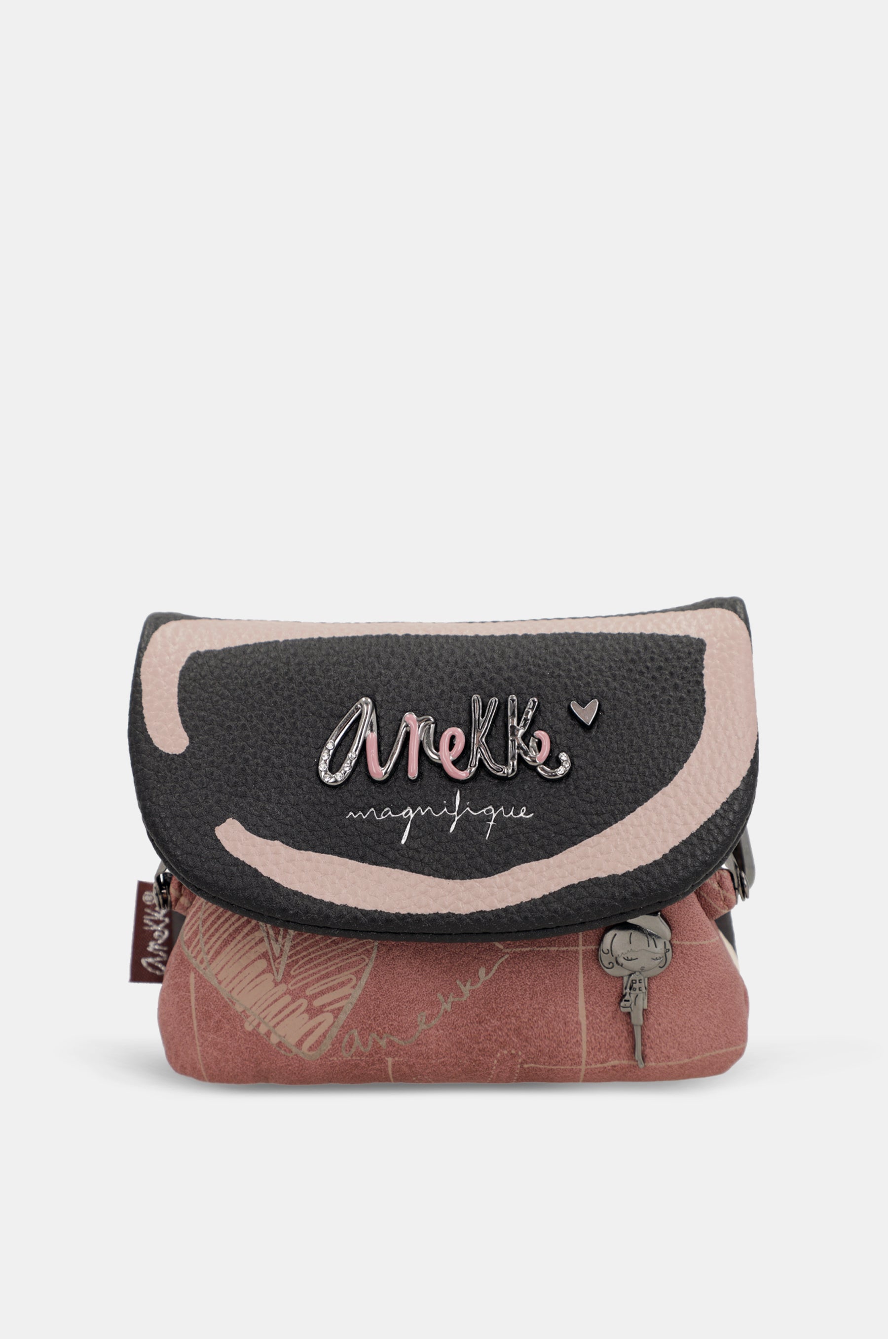 Parisian small coin purse with flap