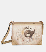 Large printed crossbody bag Memories