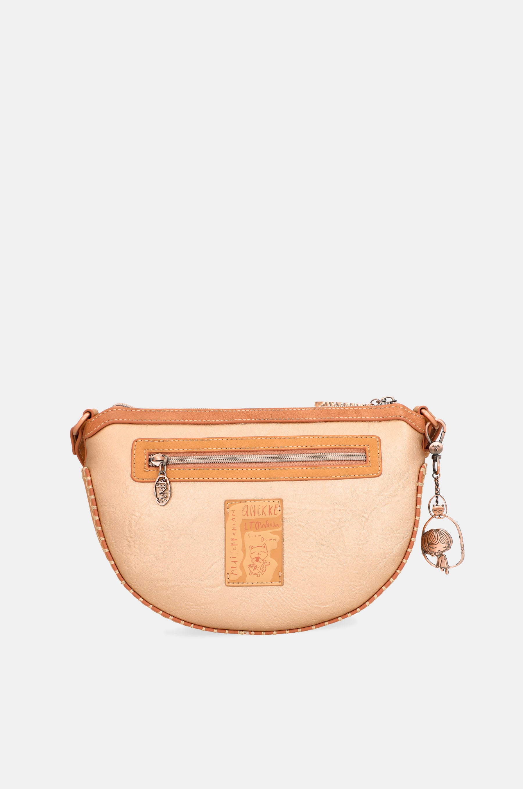 Mediterranean Oval Shoulder Bag