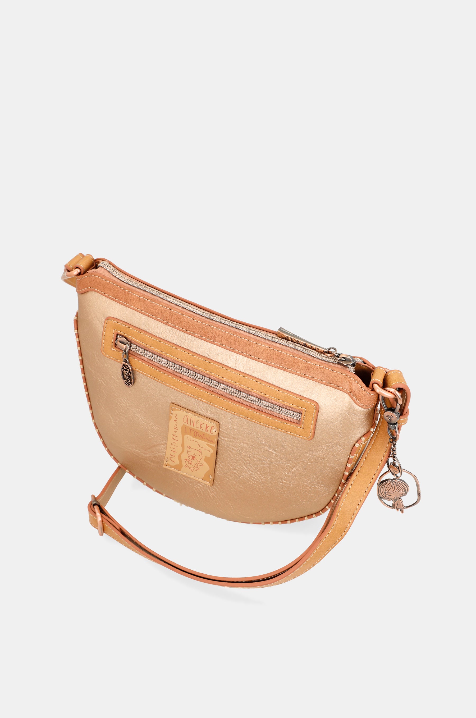 Mediterranean Oval Shoulder Bag