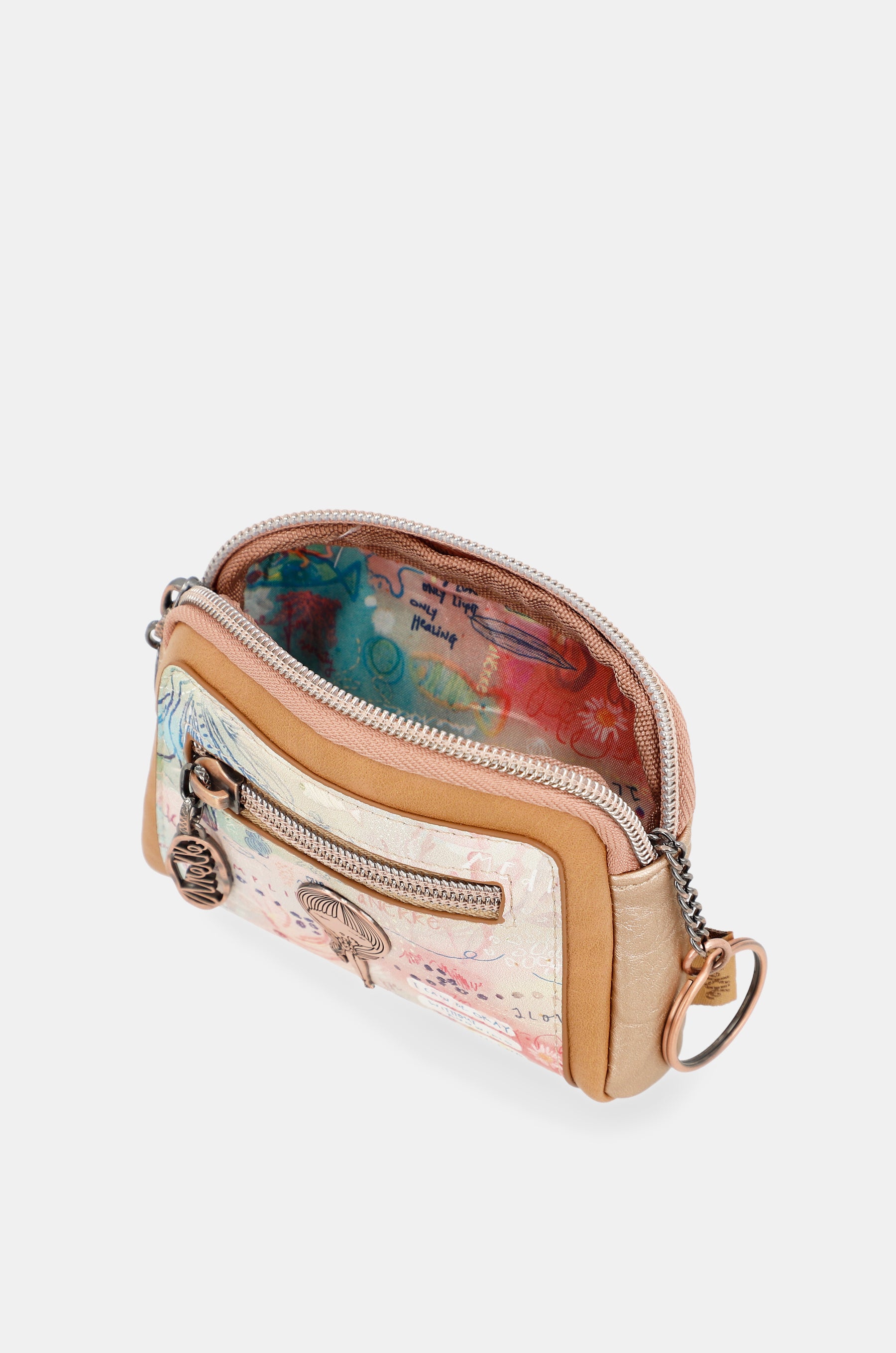 Slow Life Printed Purse