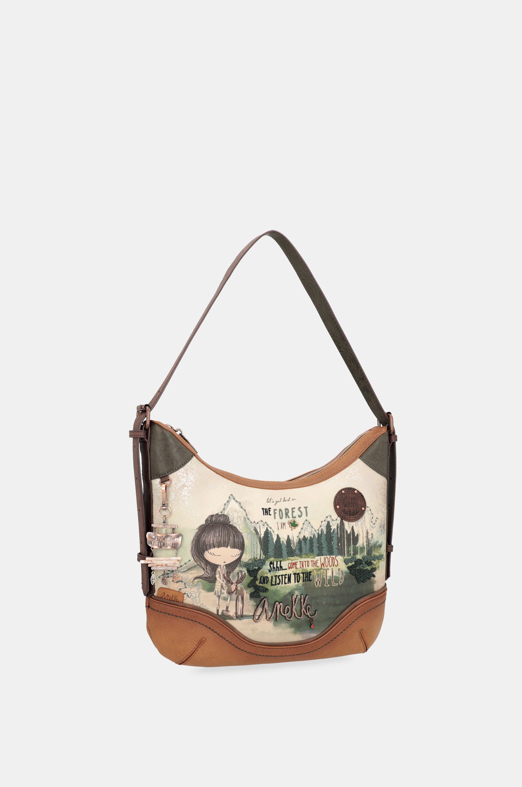 The Forest oval shoulder bag Anekke