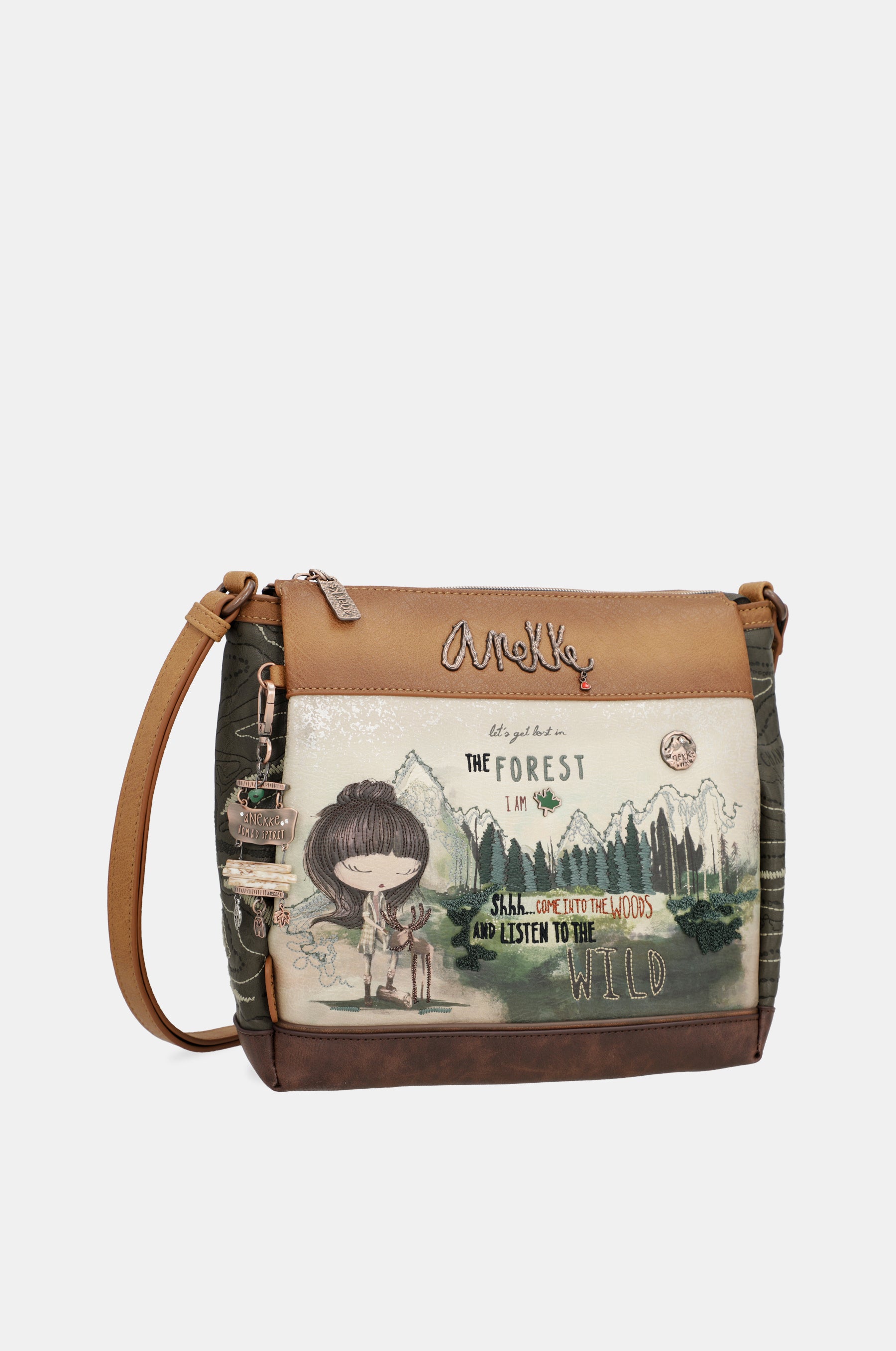 The Forest printed shoulder bag