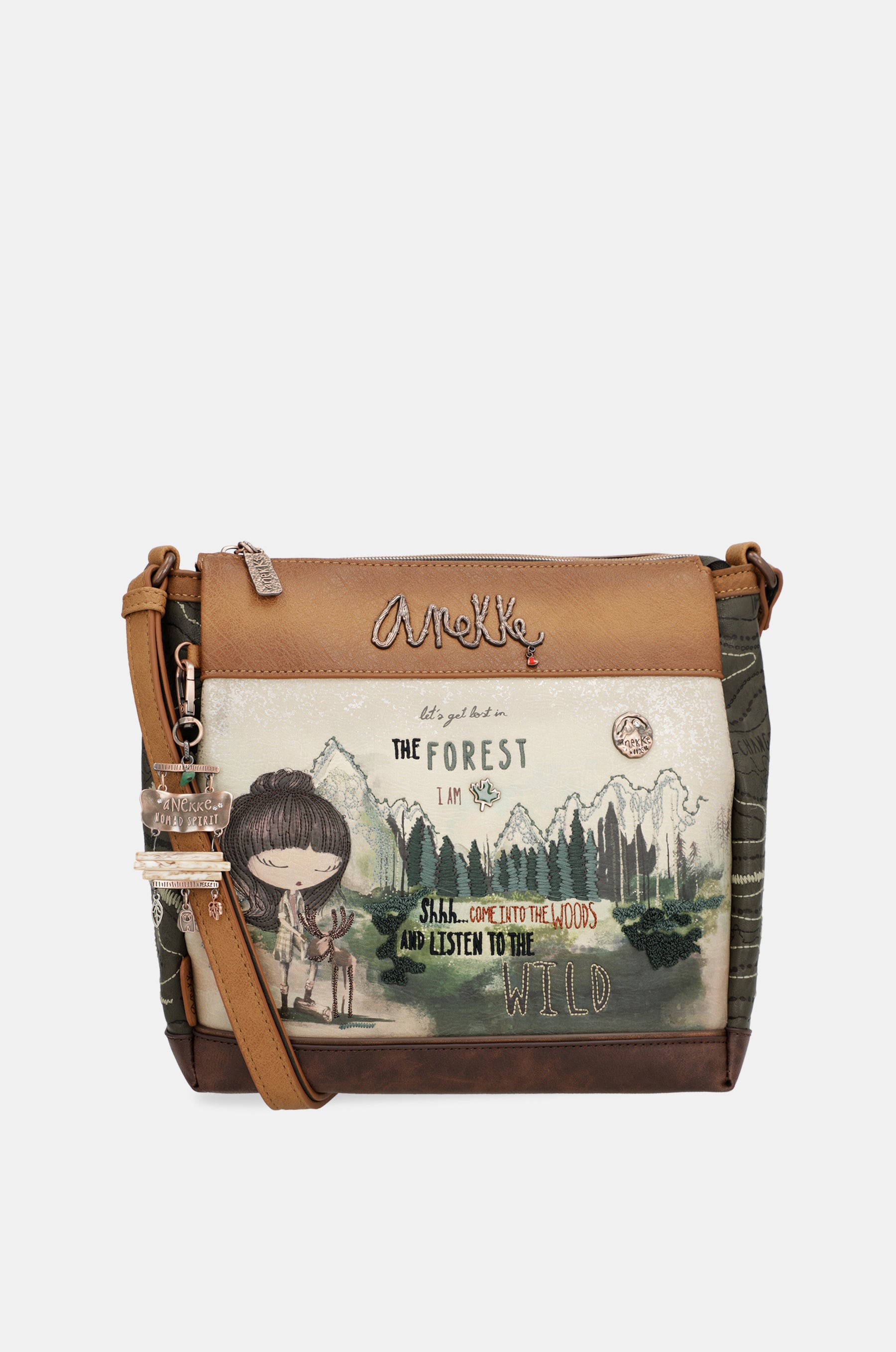 The Forest printed shoulder bag