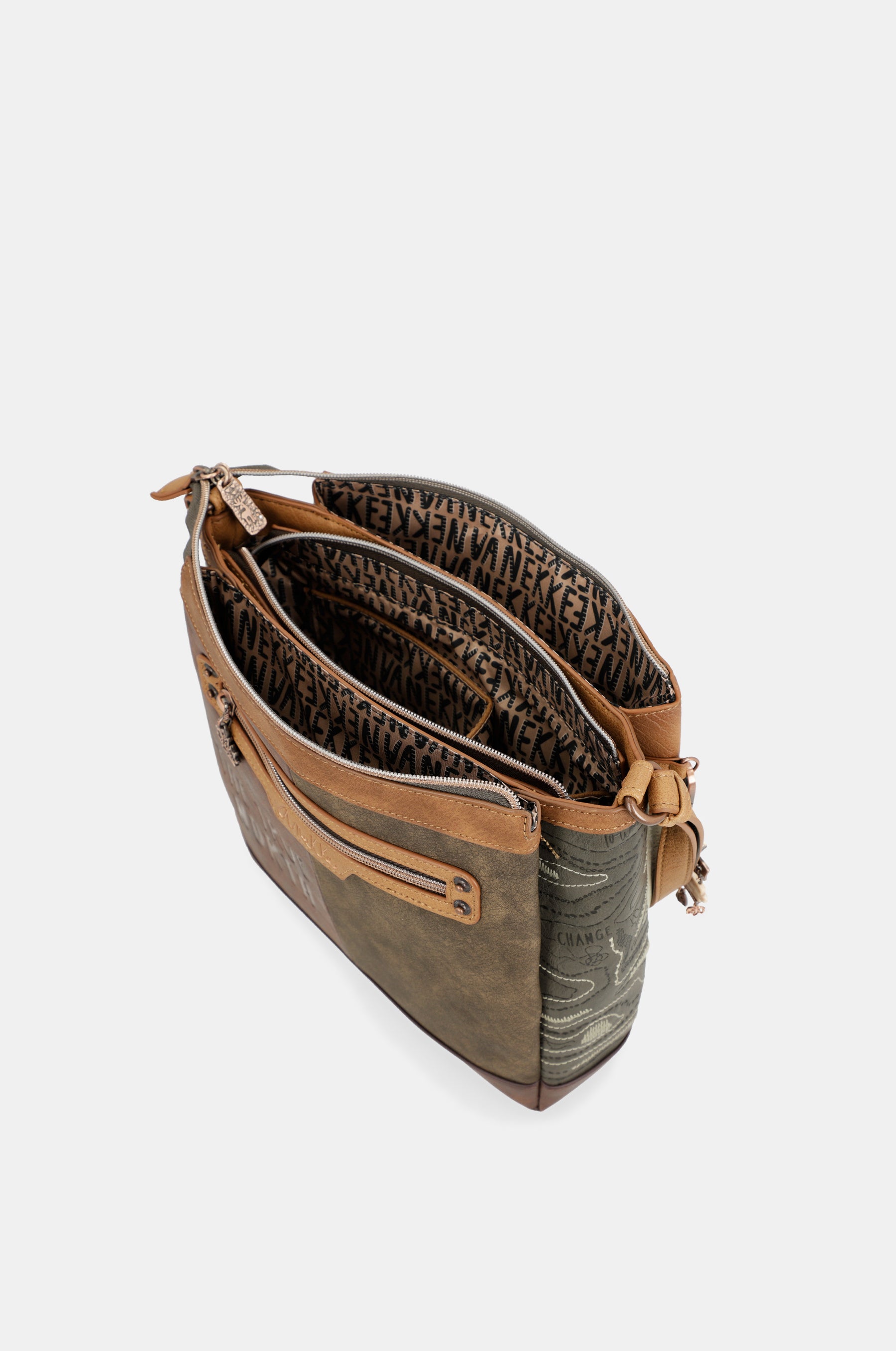 The Forest printed shoulder bag