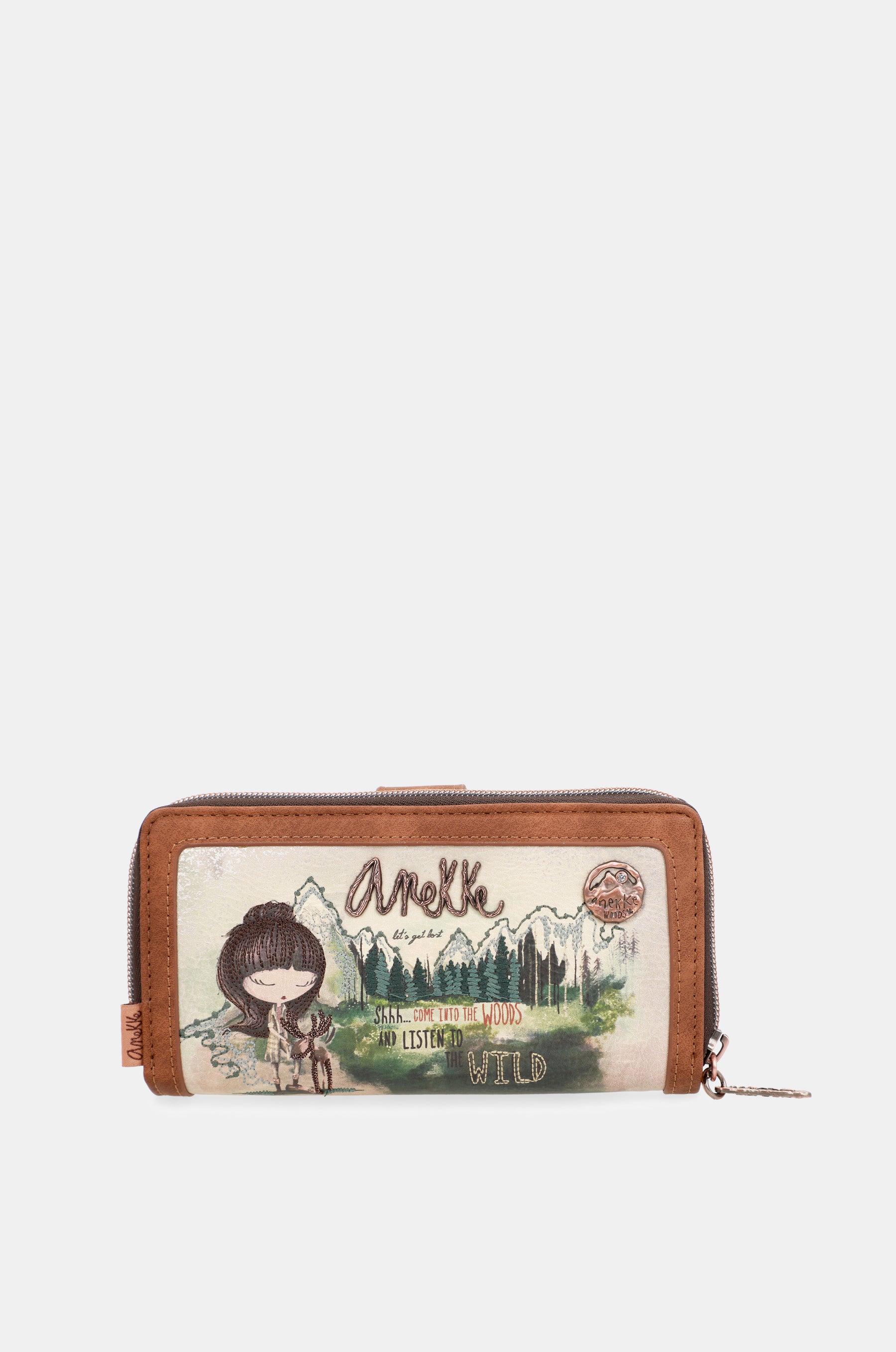 The Forest large printed wallet
