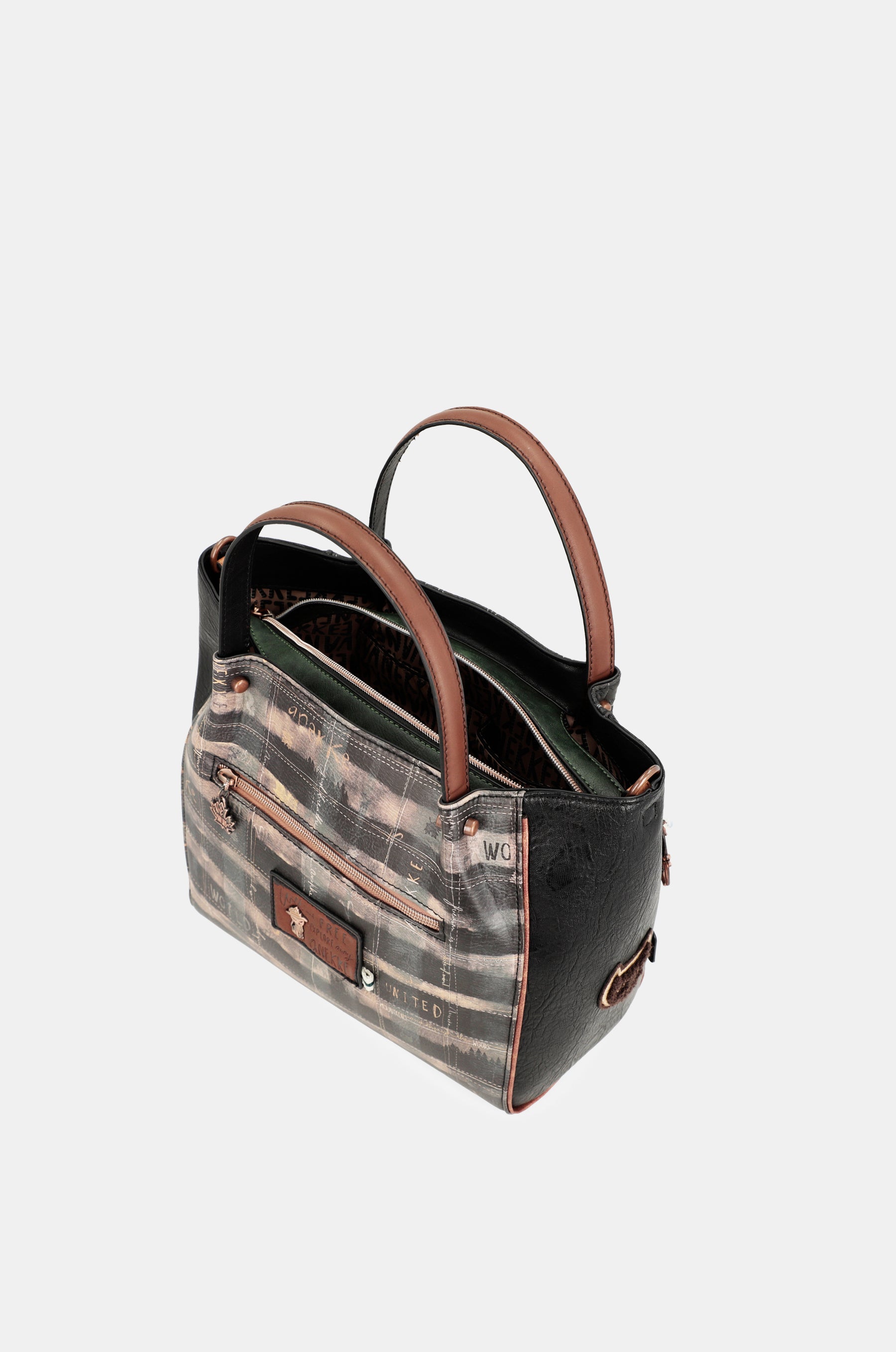 Wild tote bag with shoulder strap