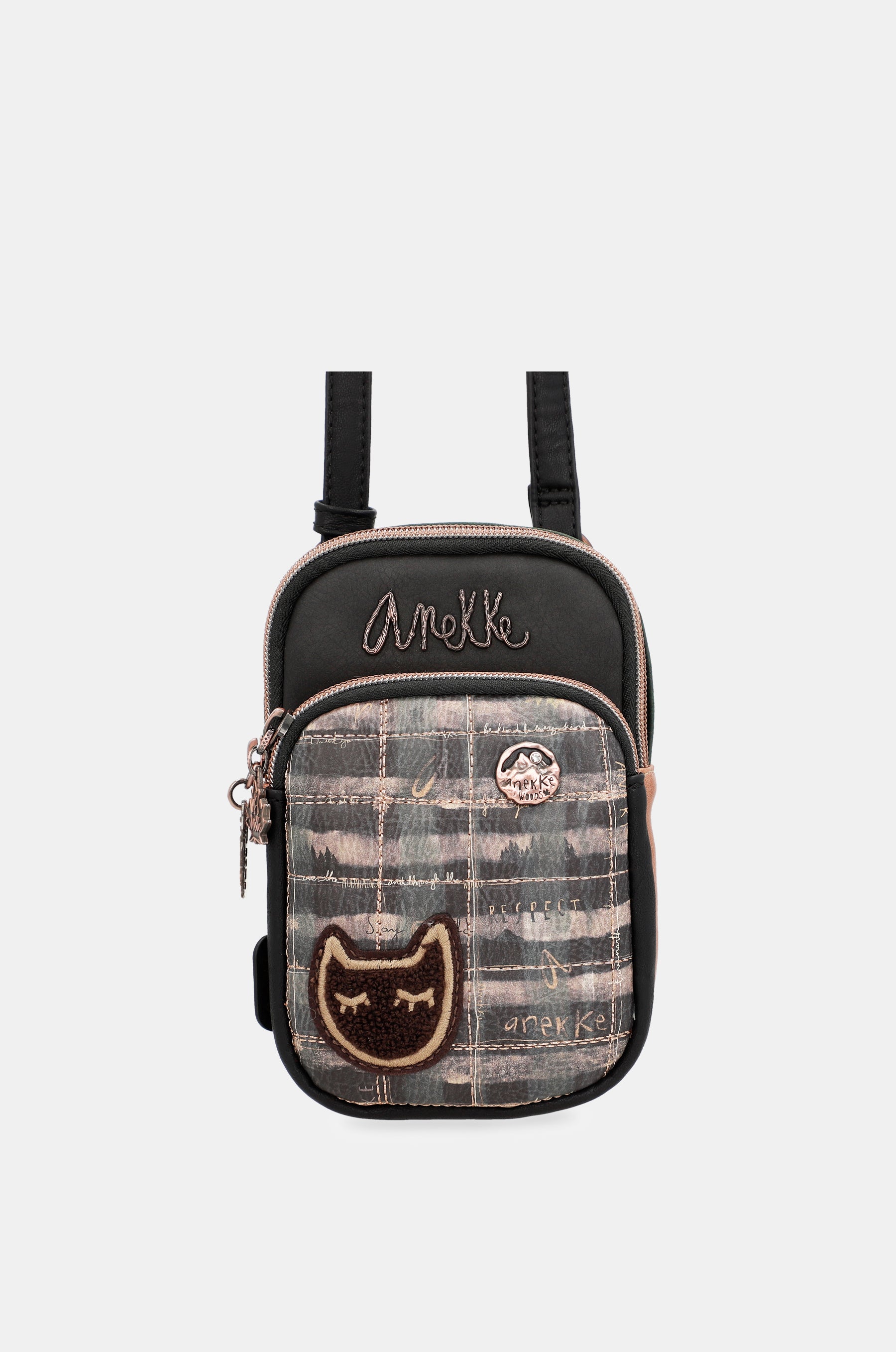 Wild mini shoulder bag with front pocket