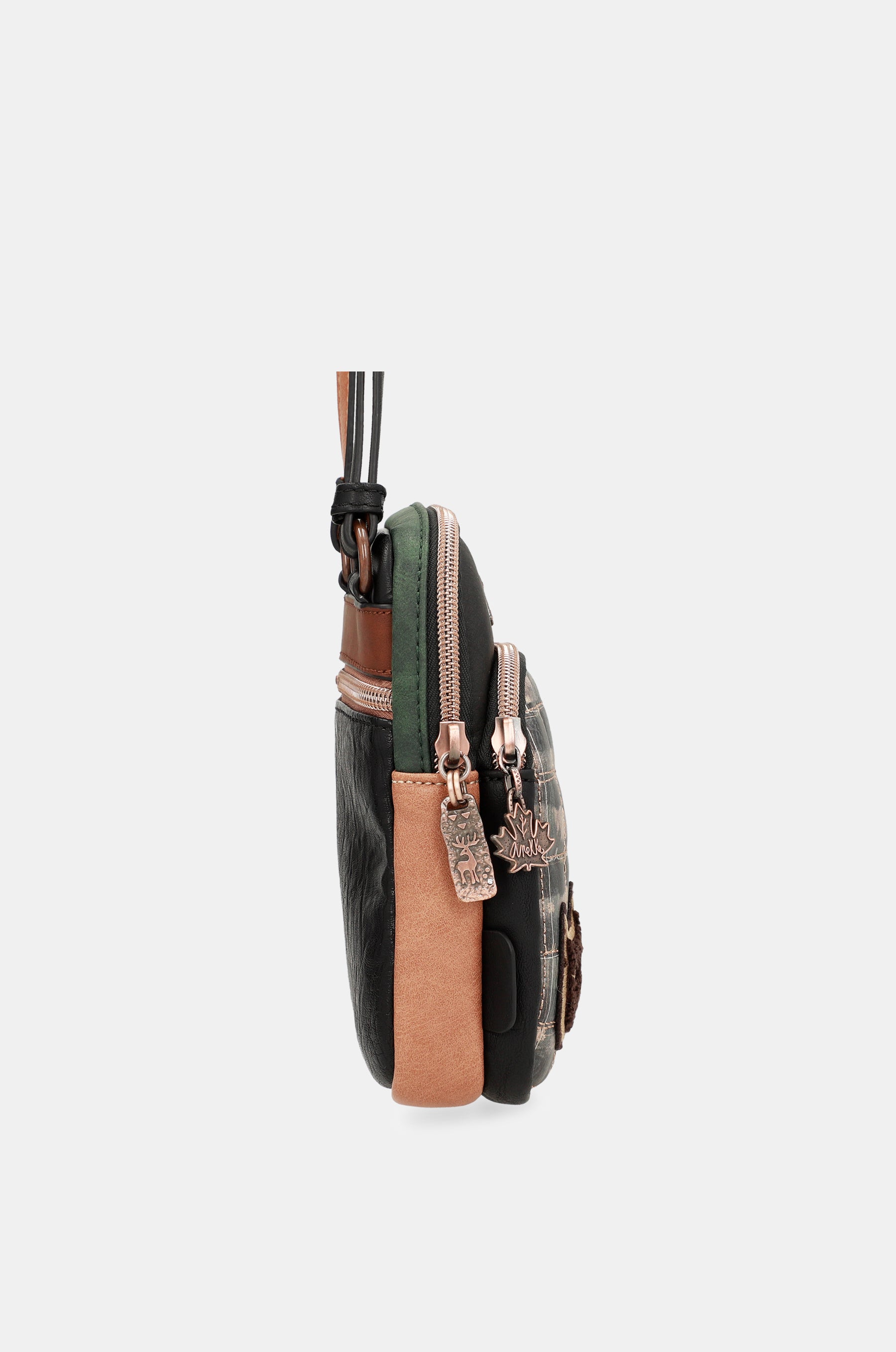 Wild mini shoulder bag with front pocket