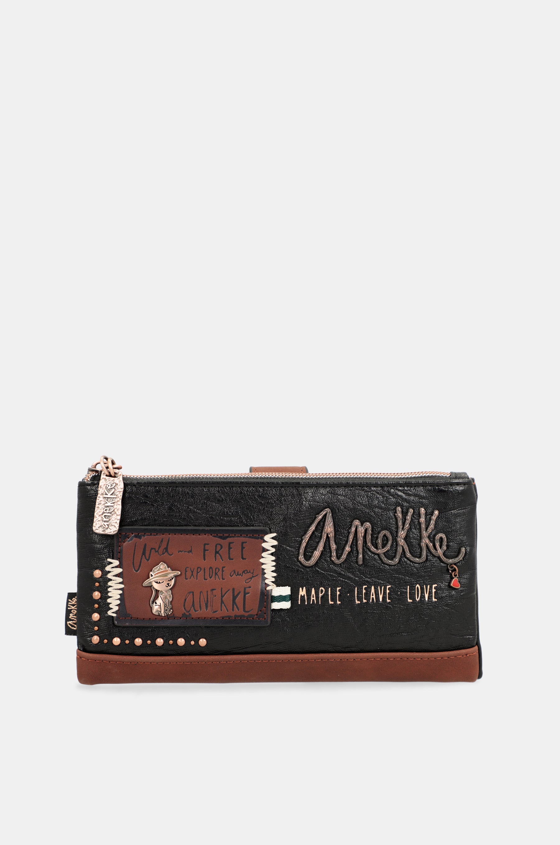 Wild large flexible material wallet