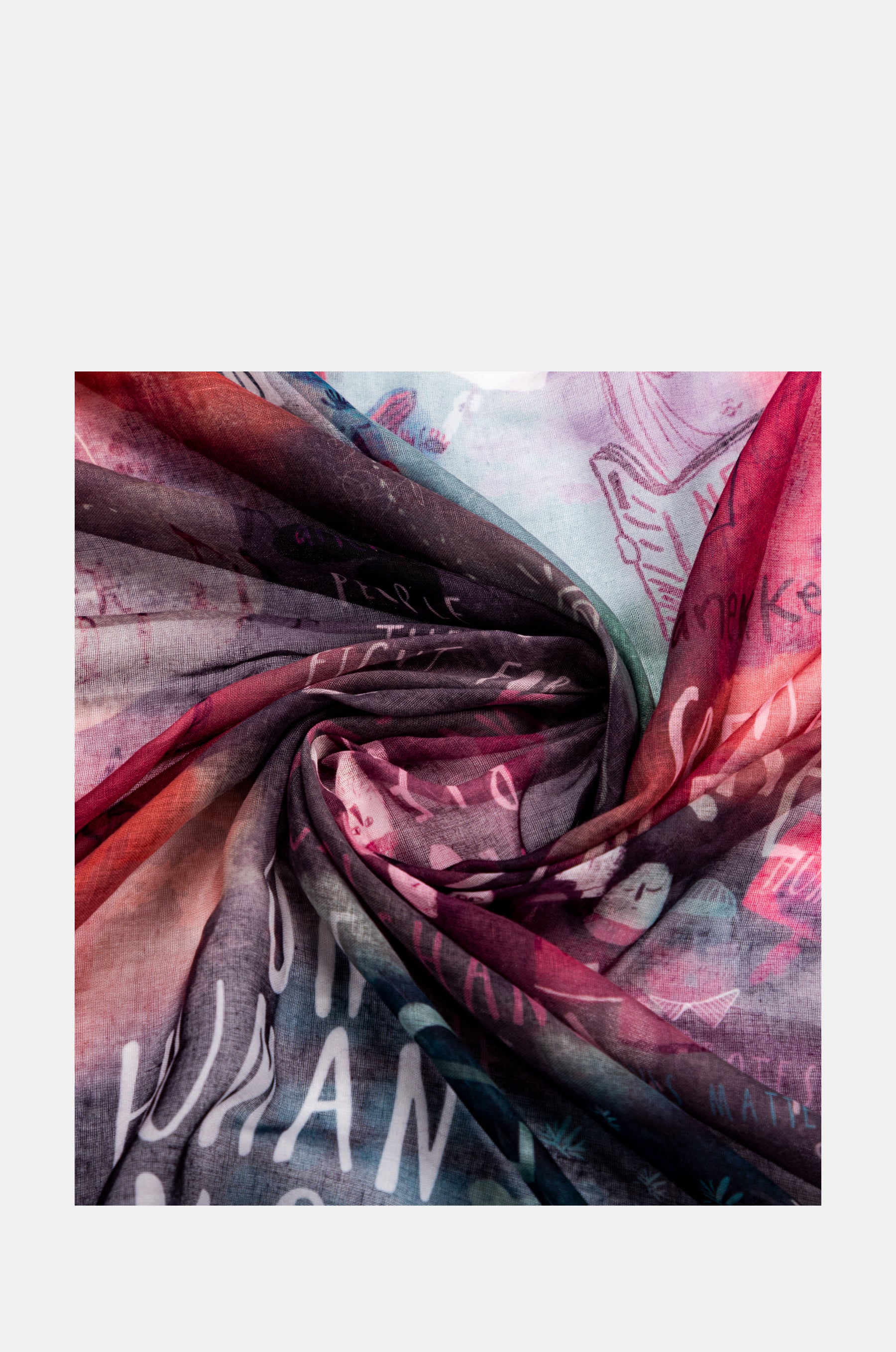 Scarf Voice reddish