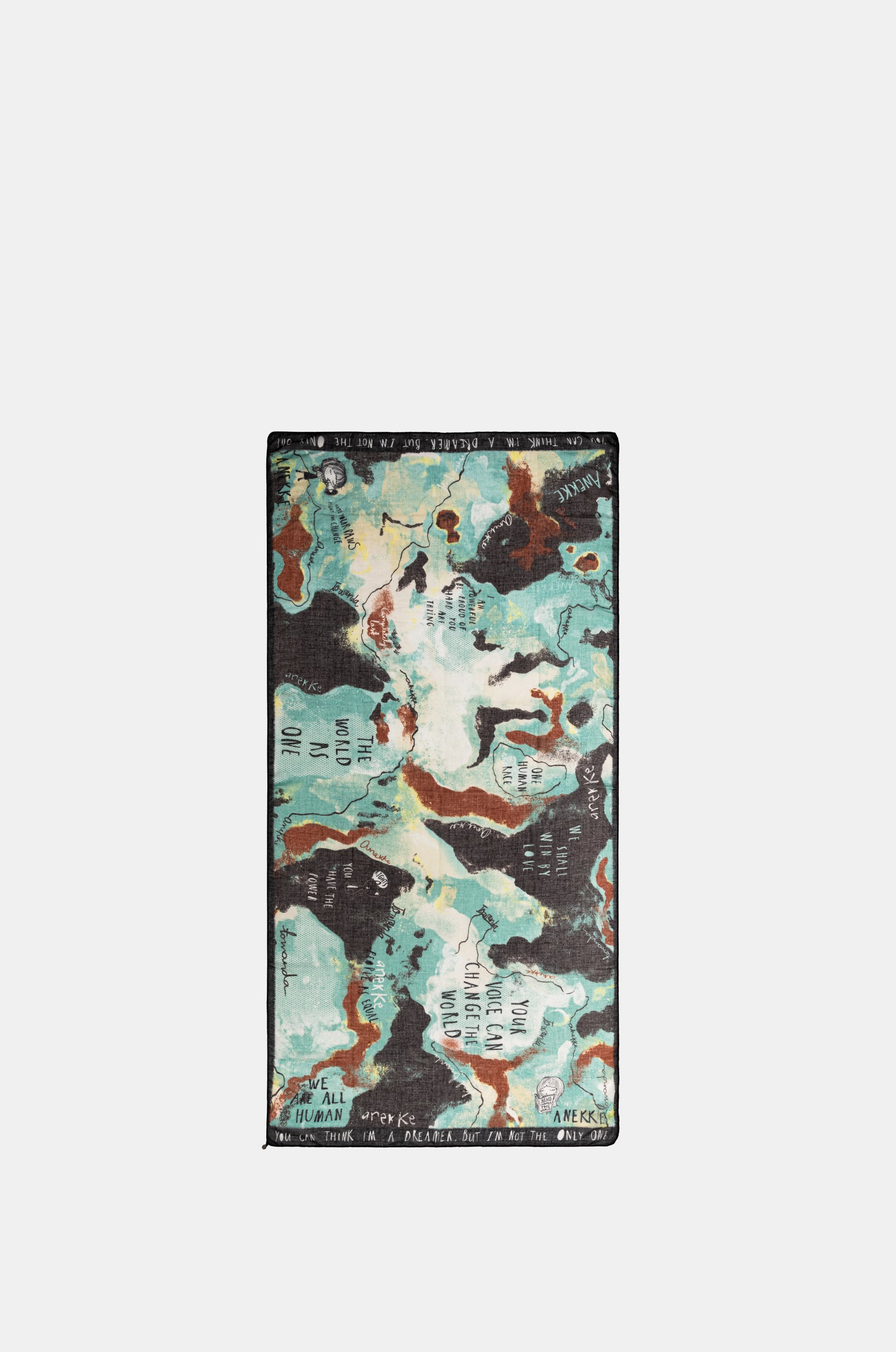 Woods scarf green