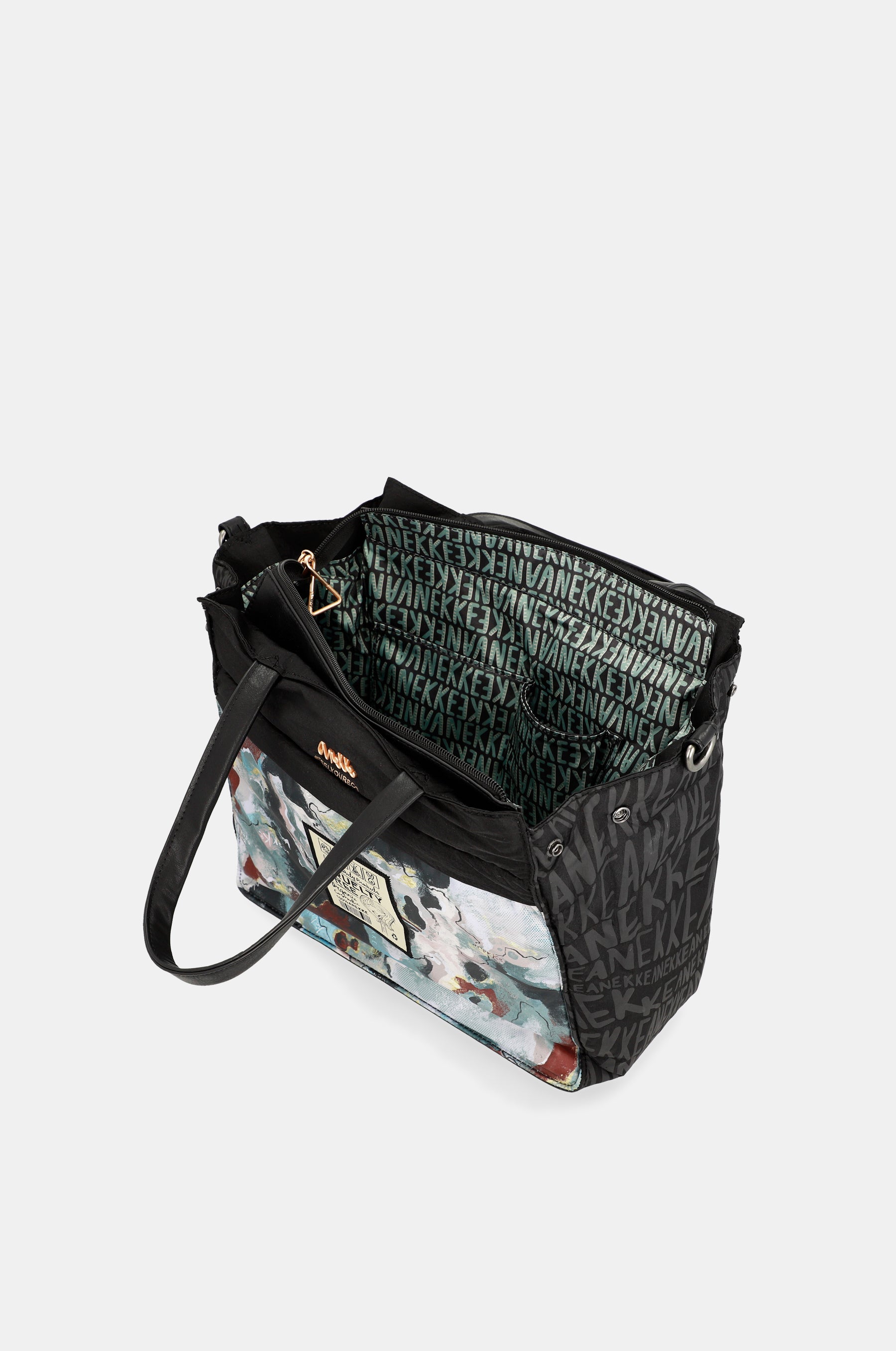 Nature Woods shoulder tote bag