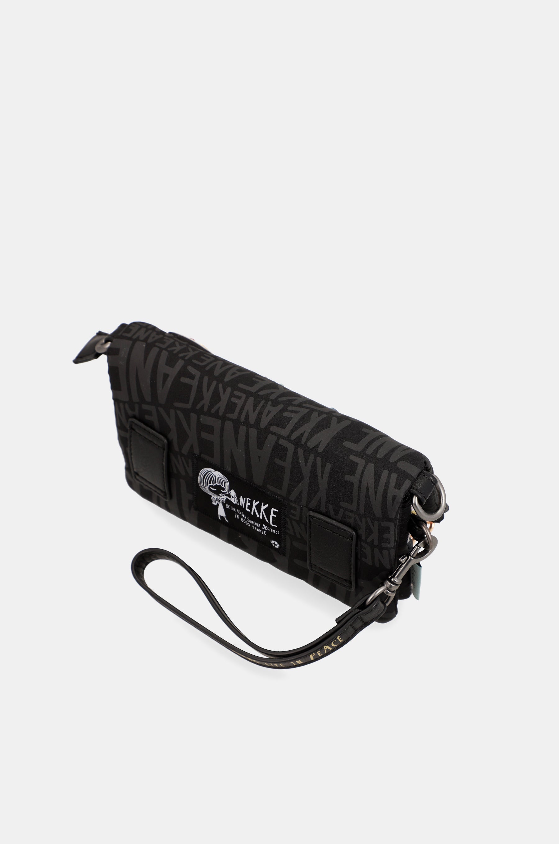 Nature Woods flap shoulder bag
