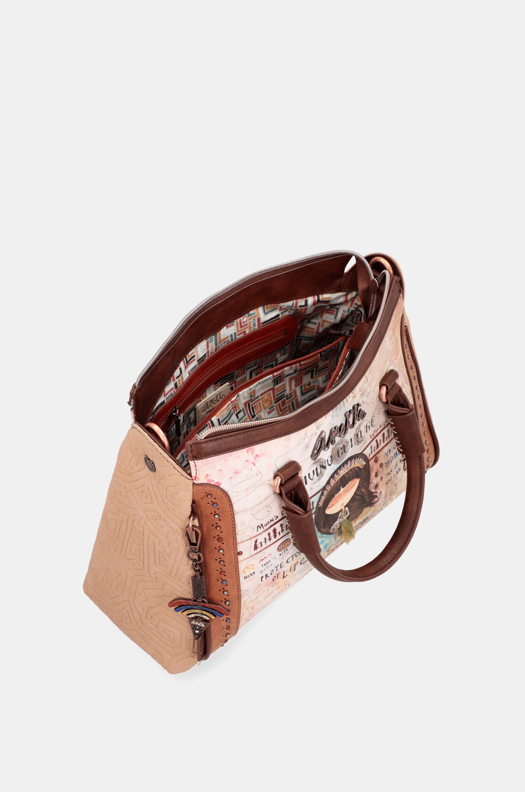Menire large crossbody bag with shoulder straps