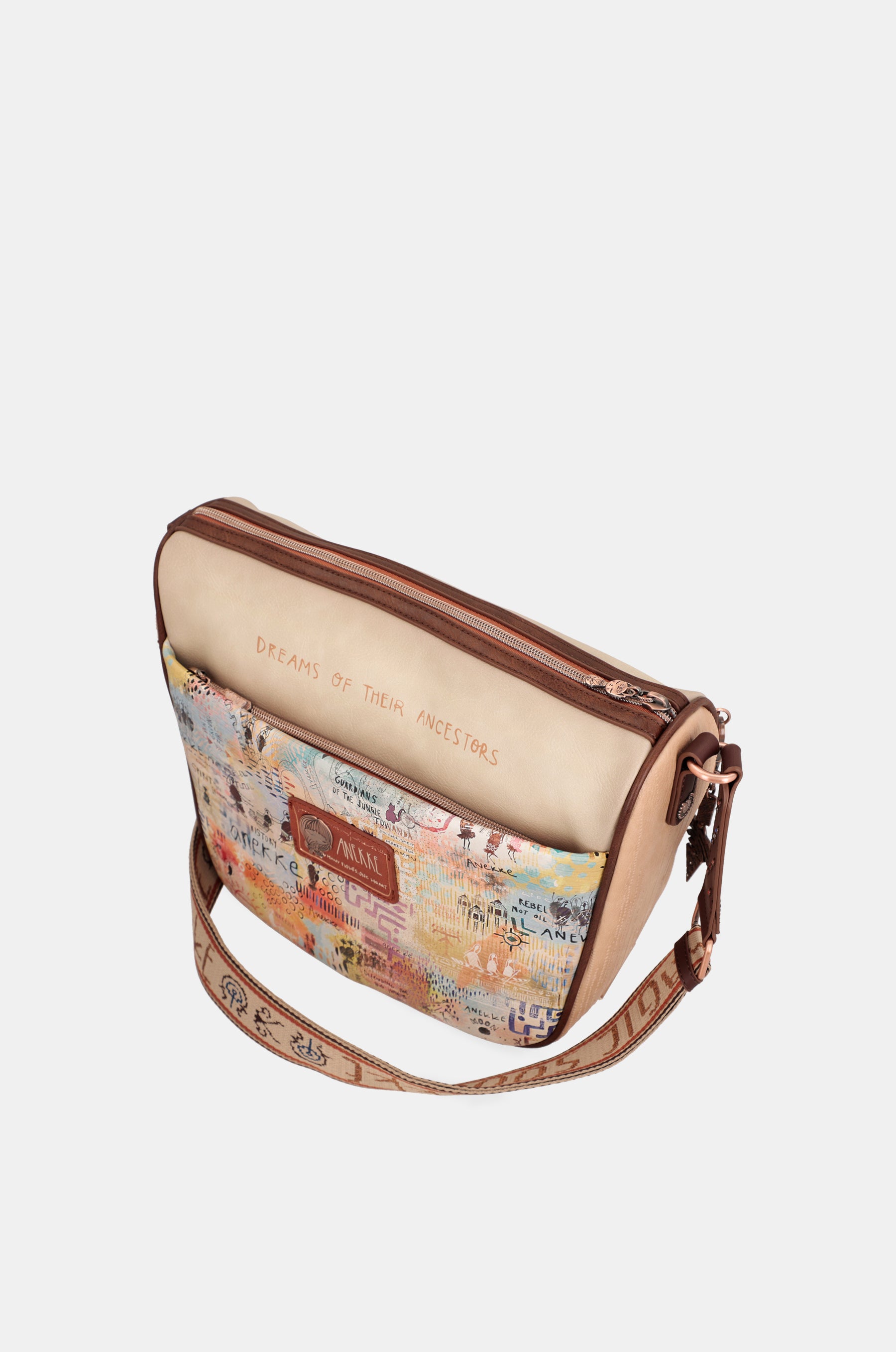 Menire large crossbody bag with pockets