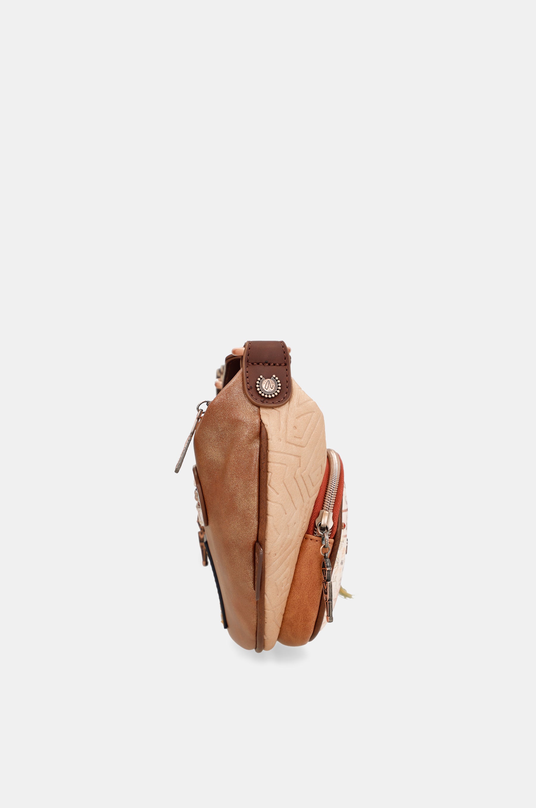 Menire ethnical printed crossbody bag