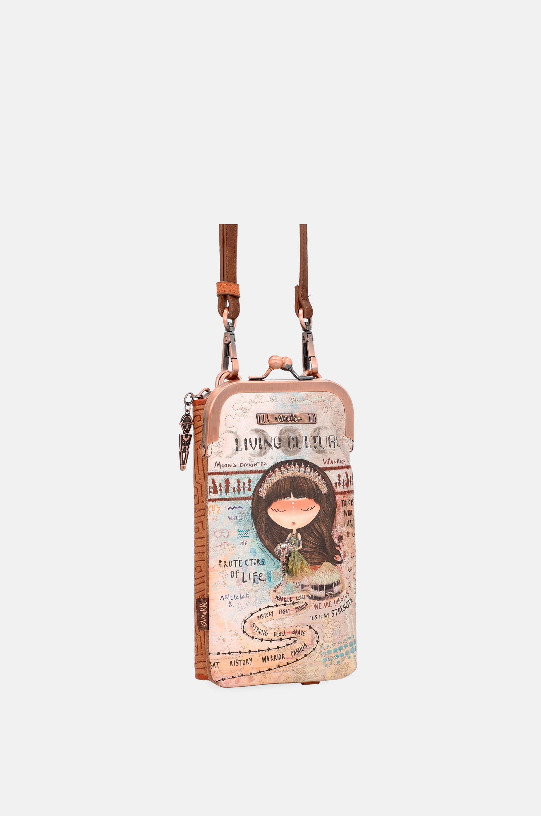 Menire 2 in 1 messenger and wallet bag