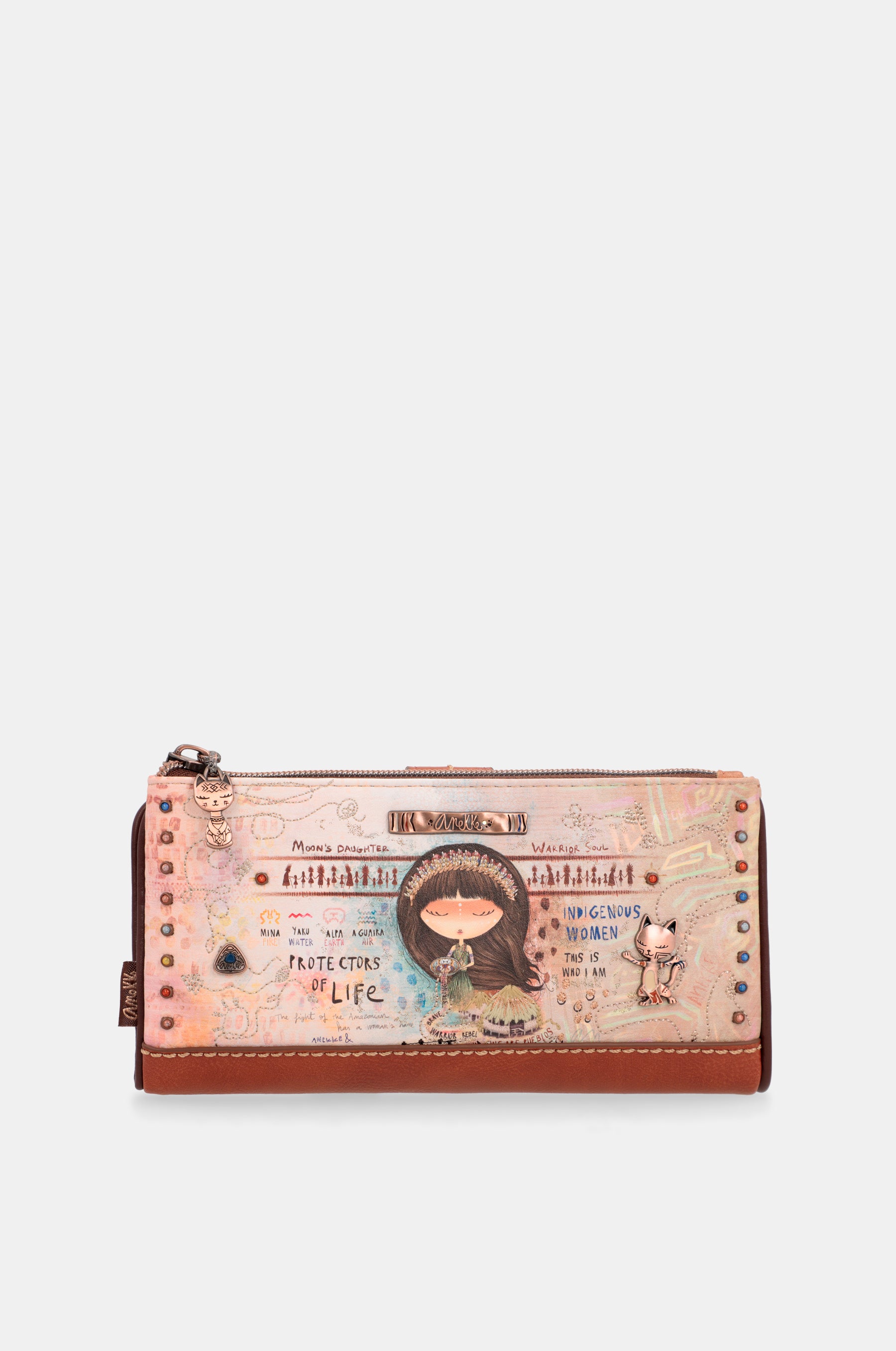 Menire large flexible RFID wallet