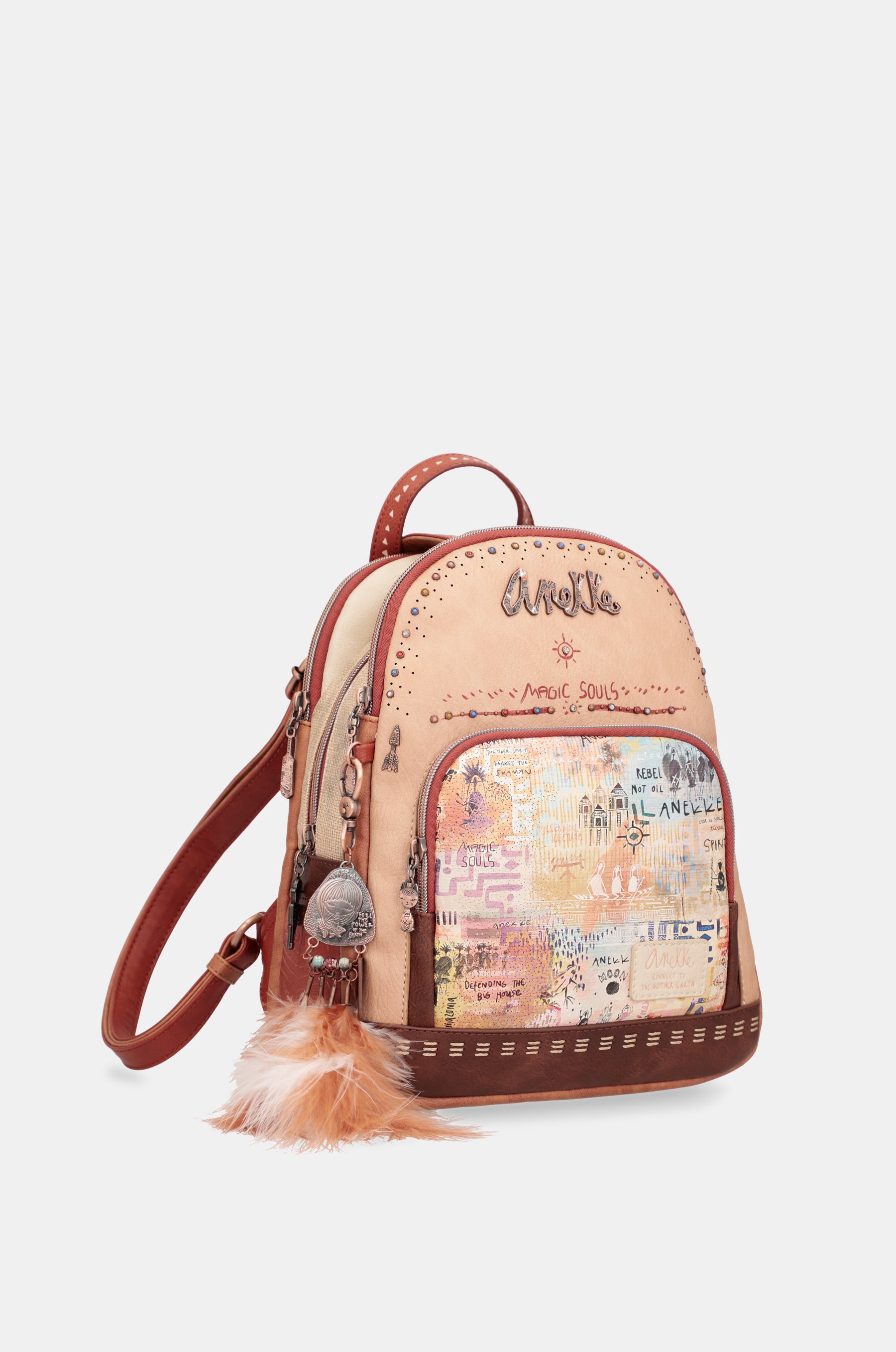Tribe triple compartment backpack