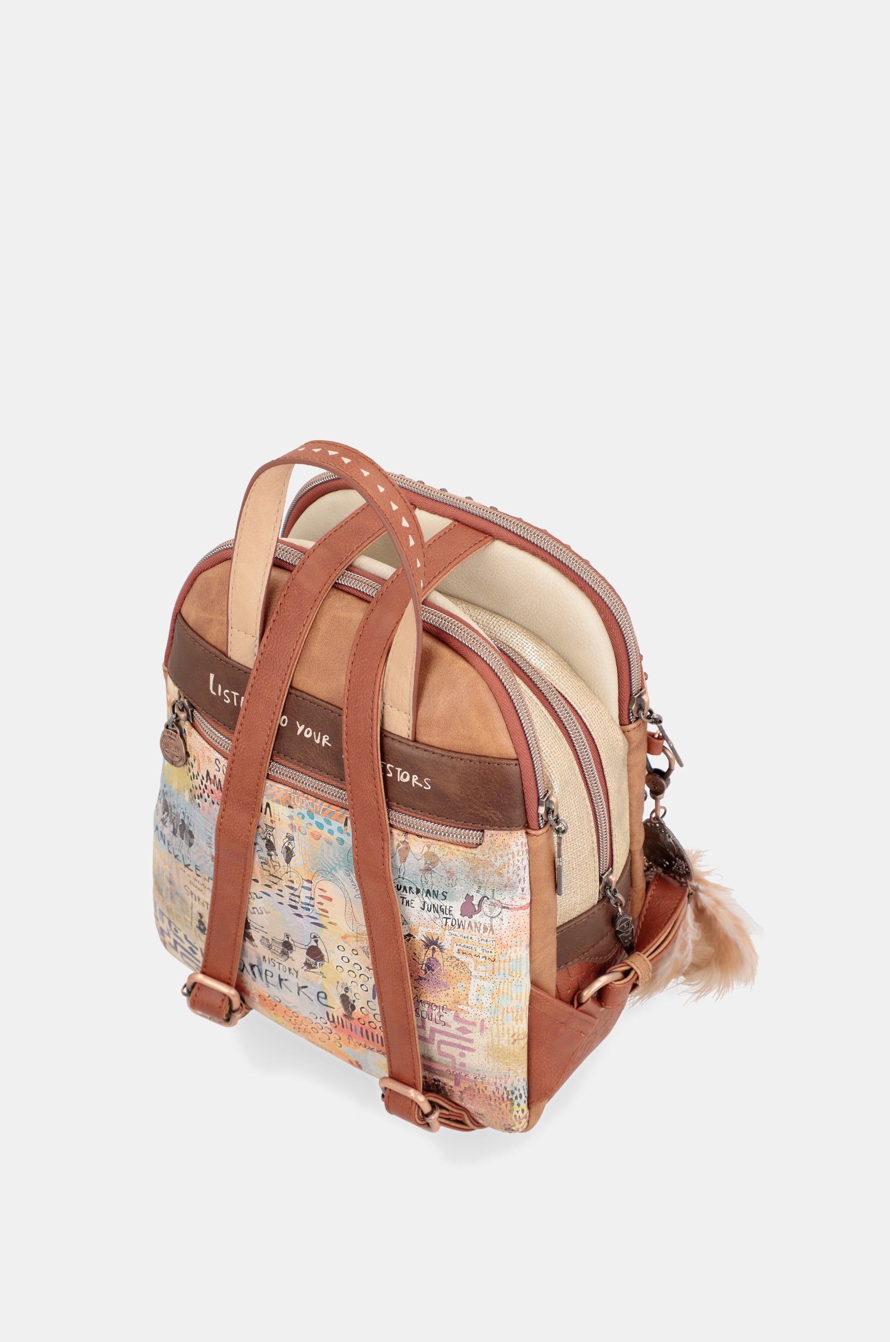 Tribe triple compartment backpack