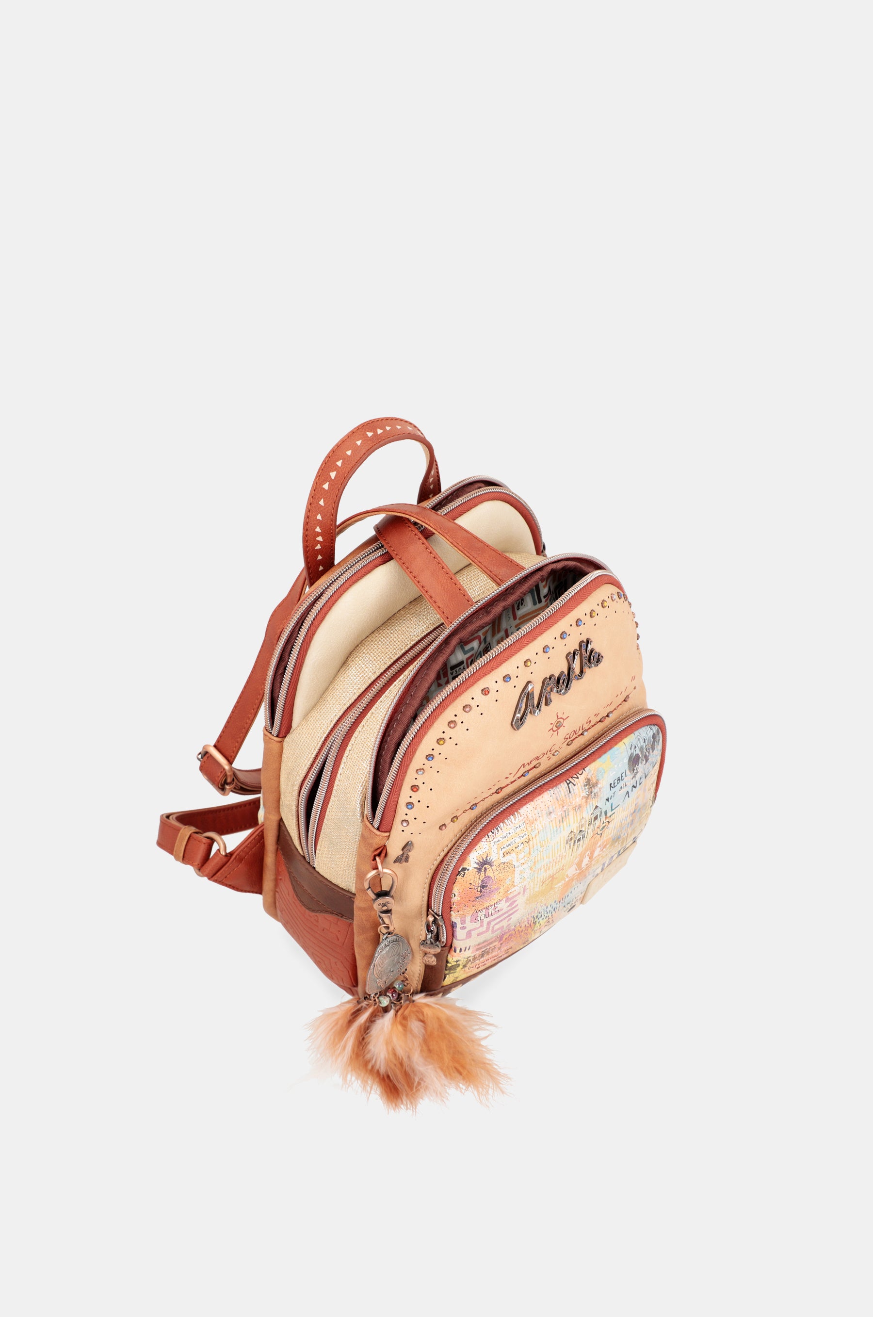 Tribe triple compartment backpack