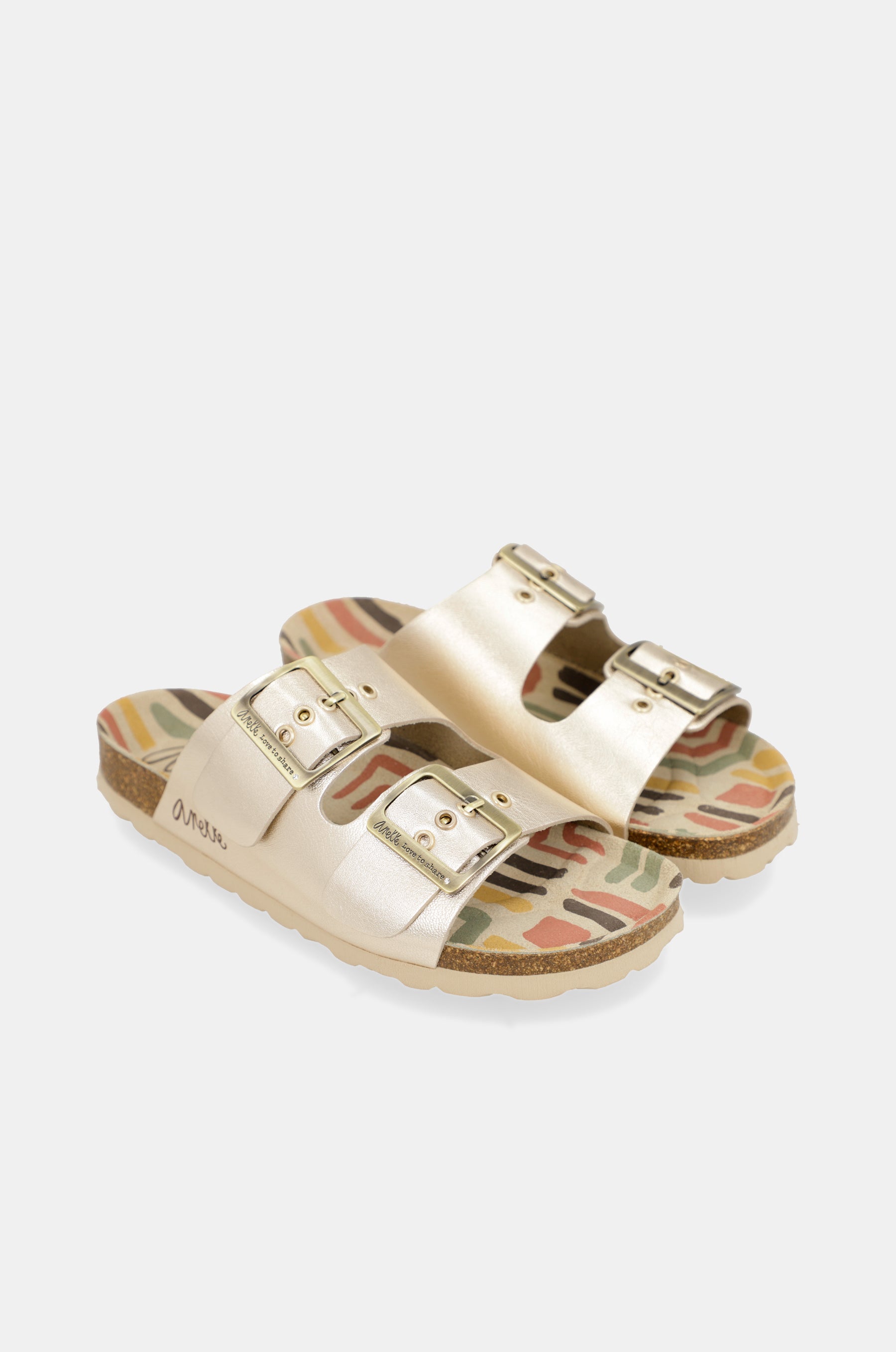 Kene gold women's bio sandals