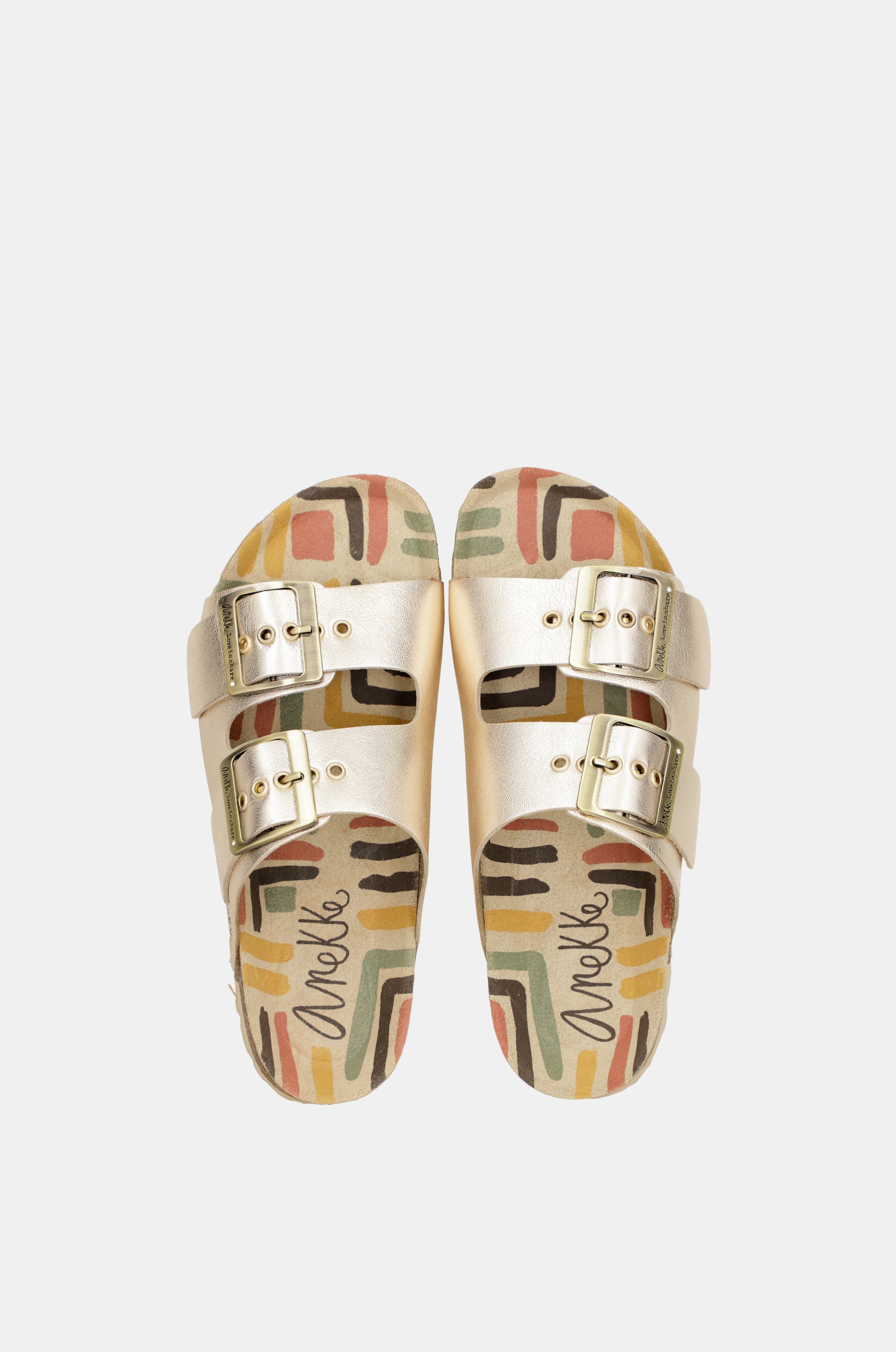 Kene gold women's bio sandals