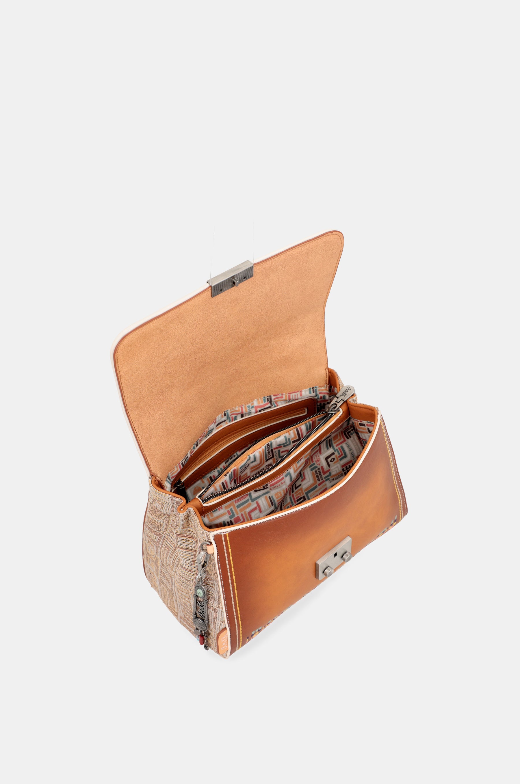 Magic Souls flap bag with shoulder strap