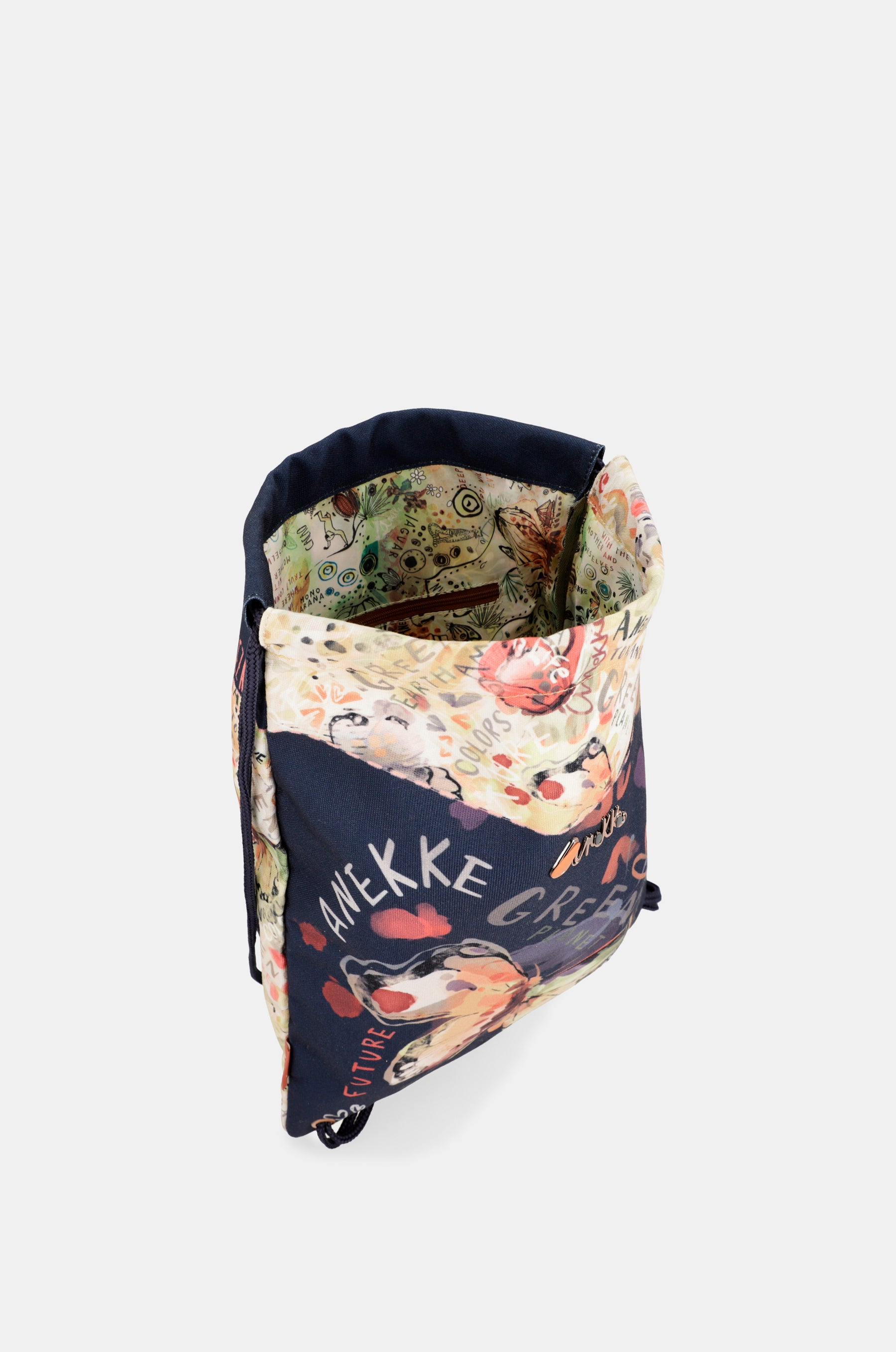 Pachamama fabric backpack