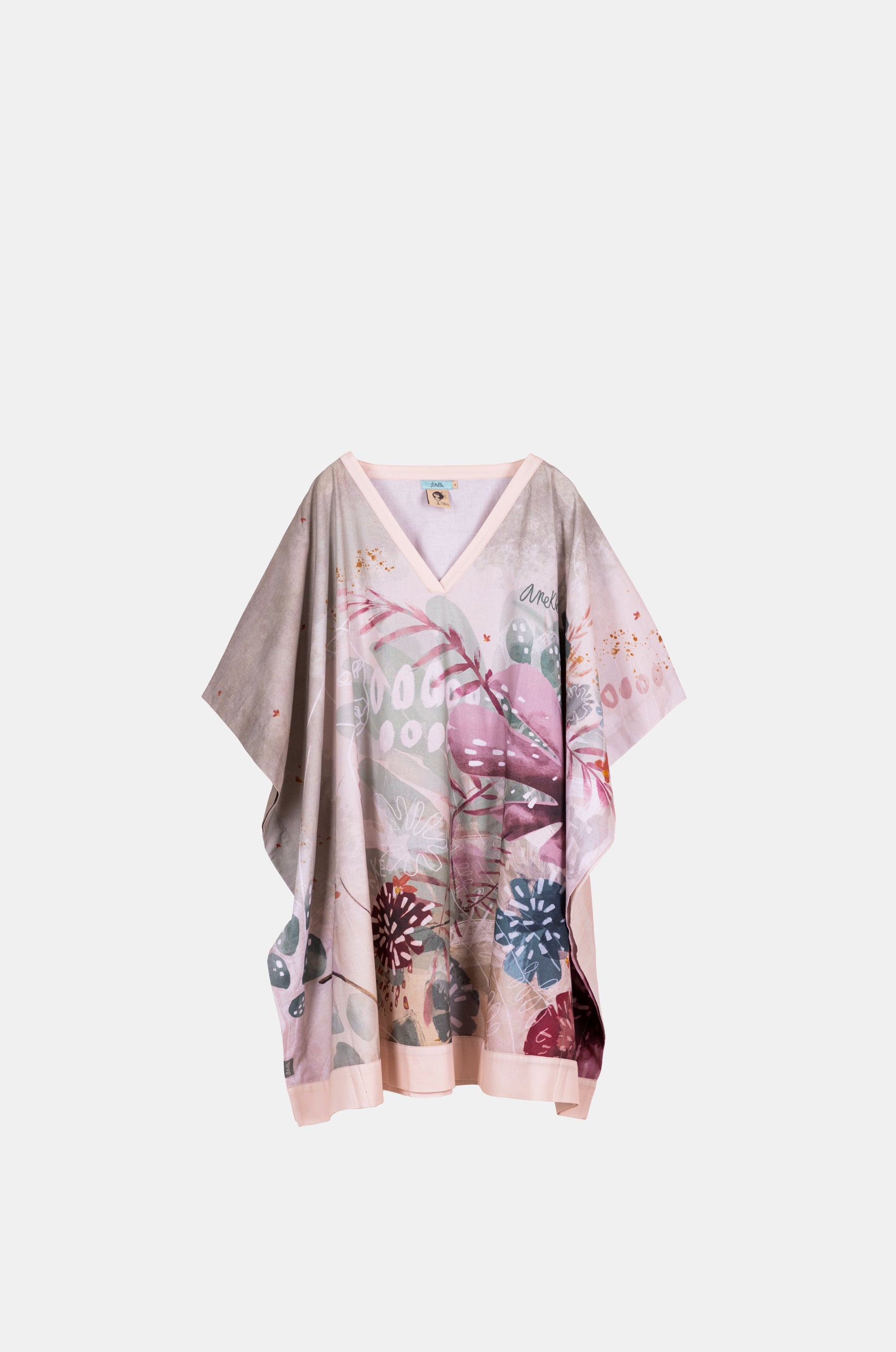 Amazonia print kaftan