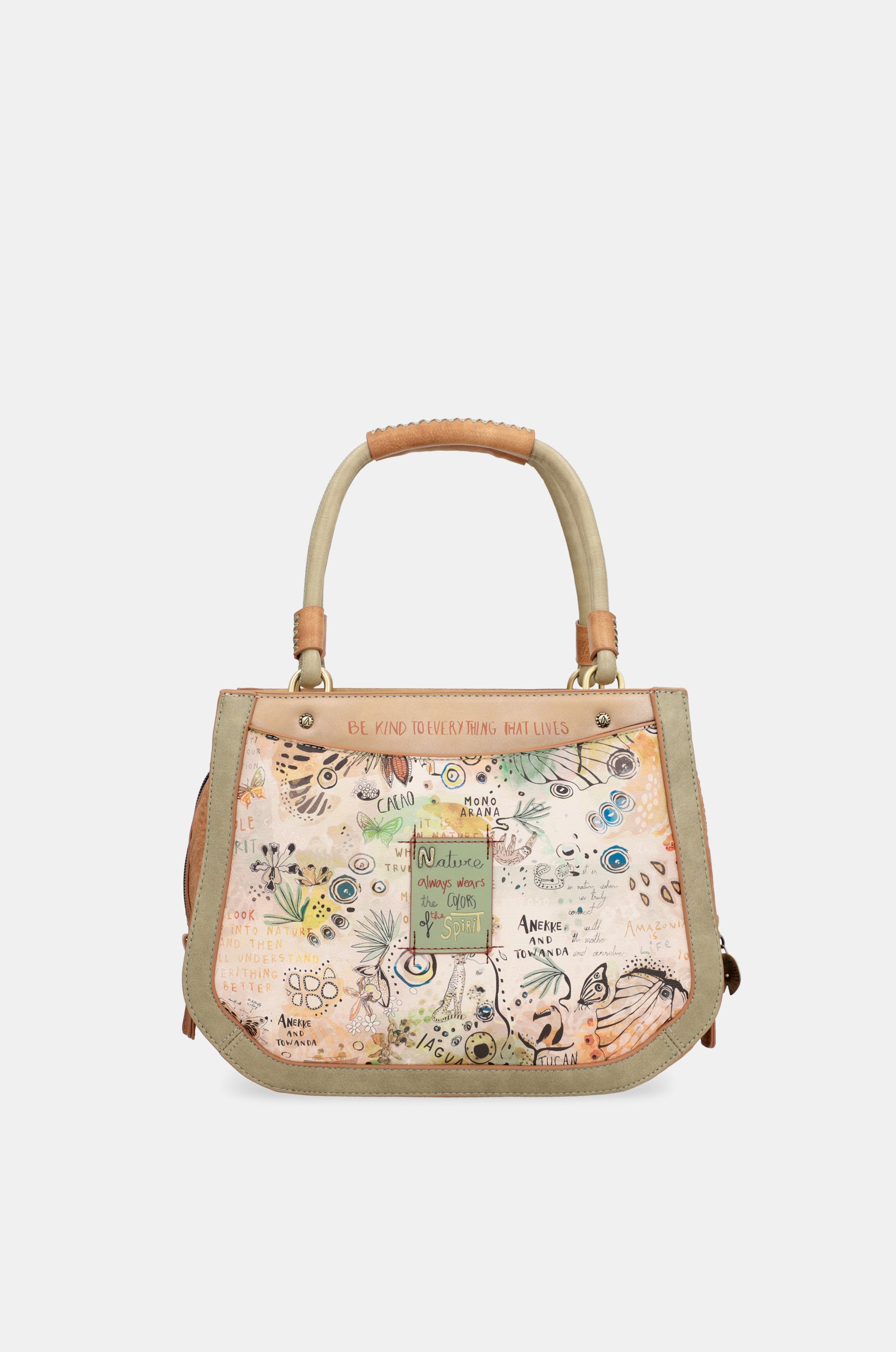Amazonia printed bowling bag