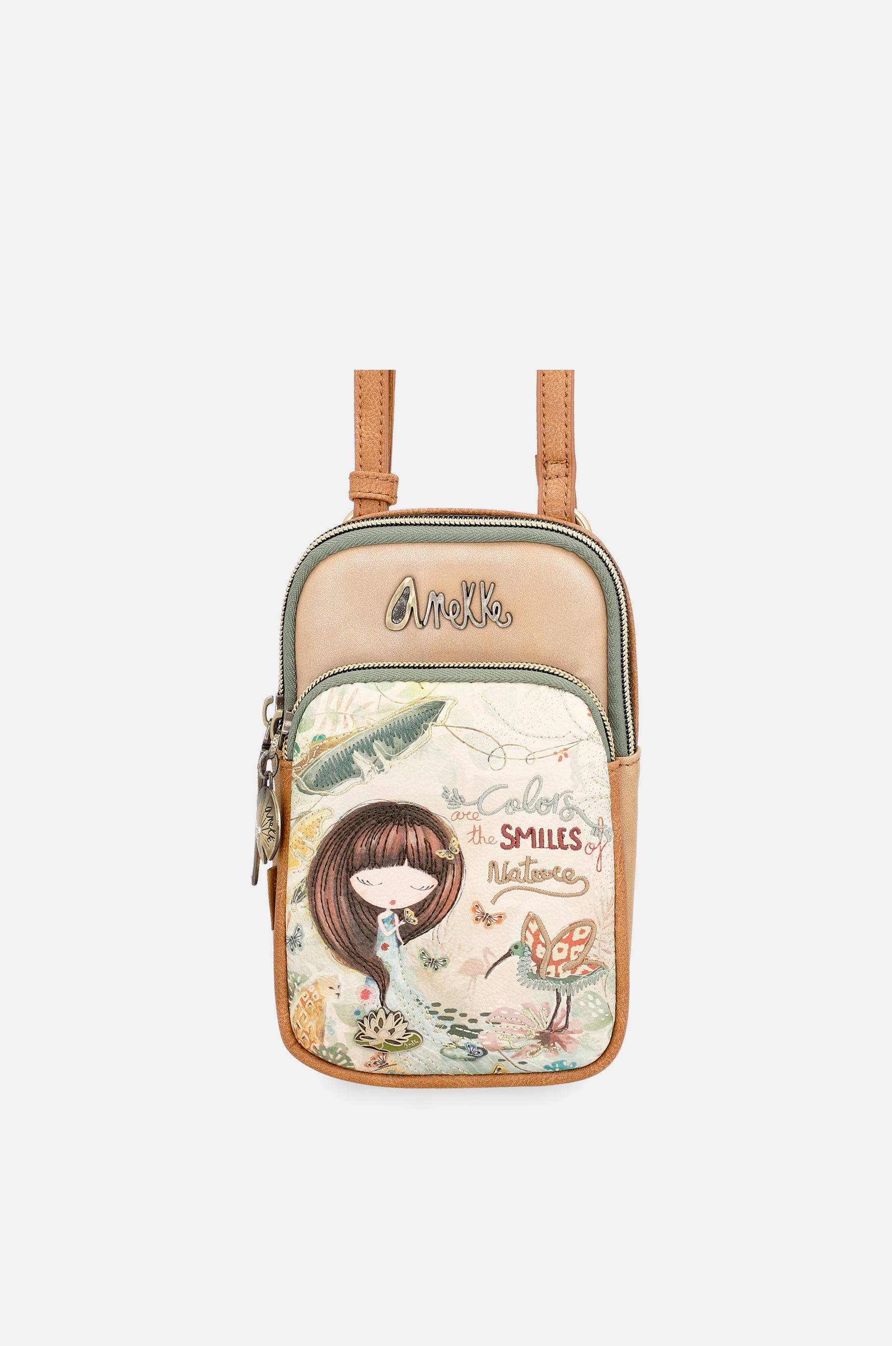 Amazonia mini crossbody bag with pocket