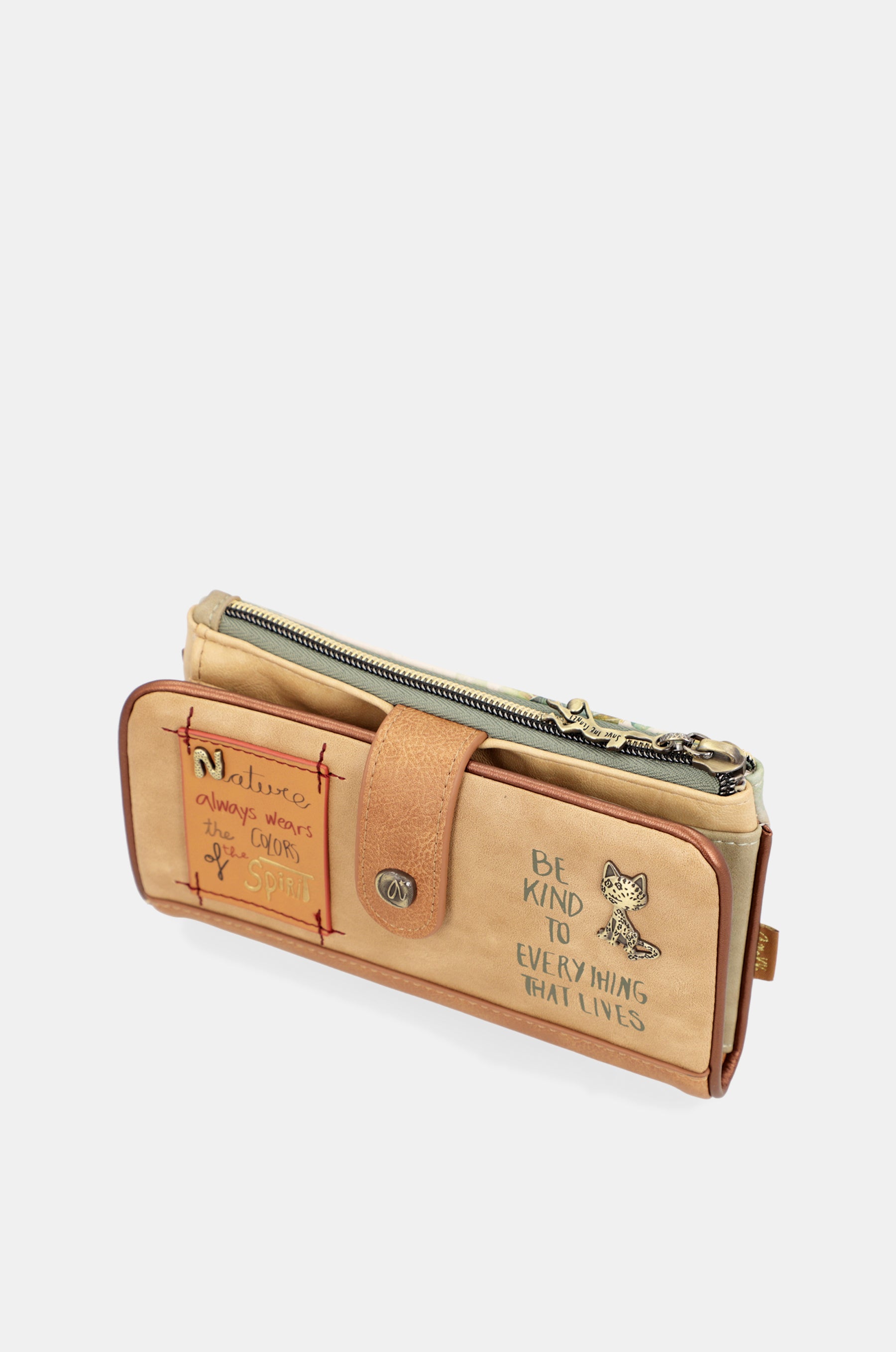 Amazonia RFID embossed flexi wallet