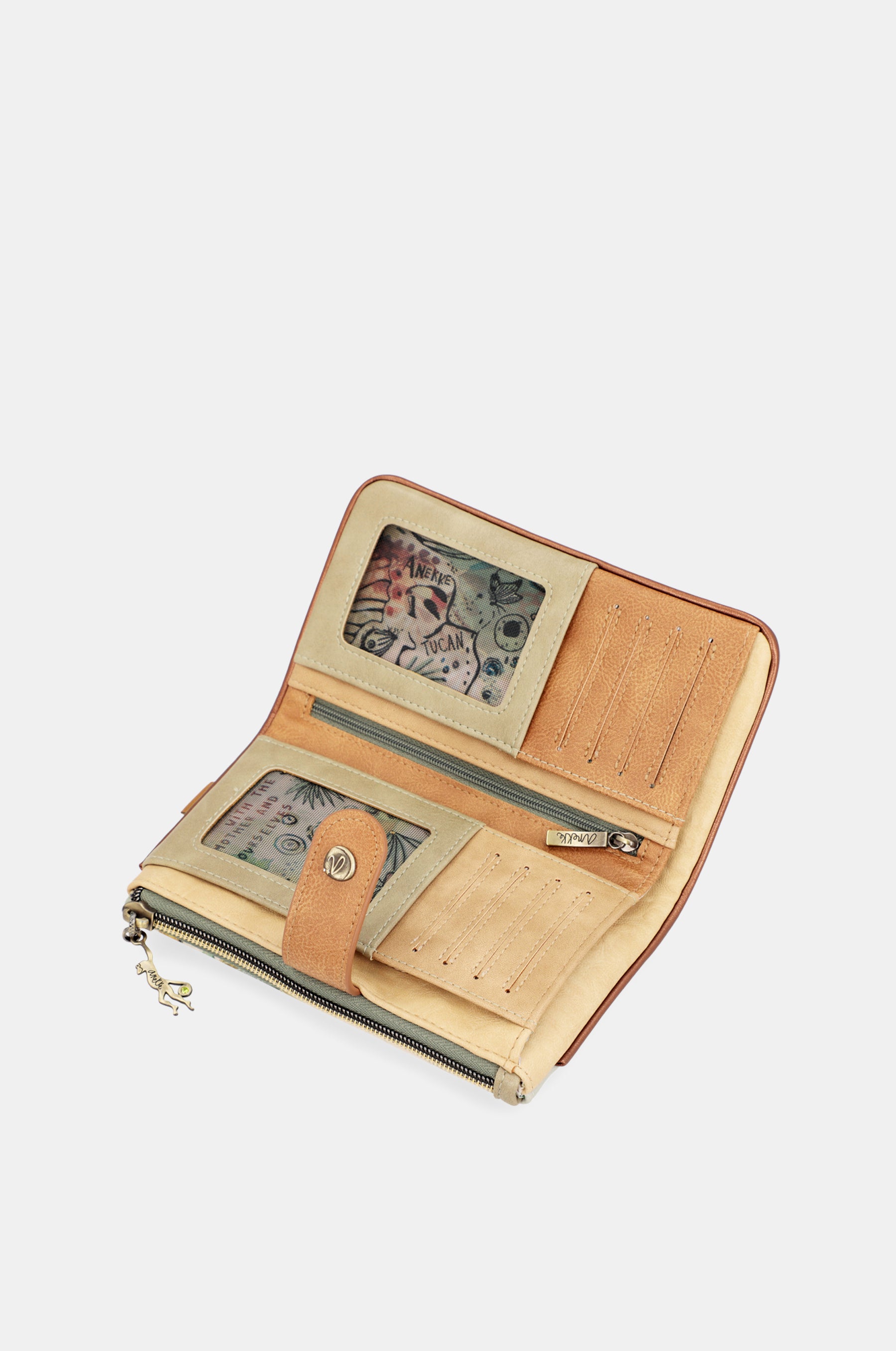 Amazonia RFID embossed flexi wallet