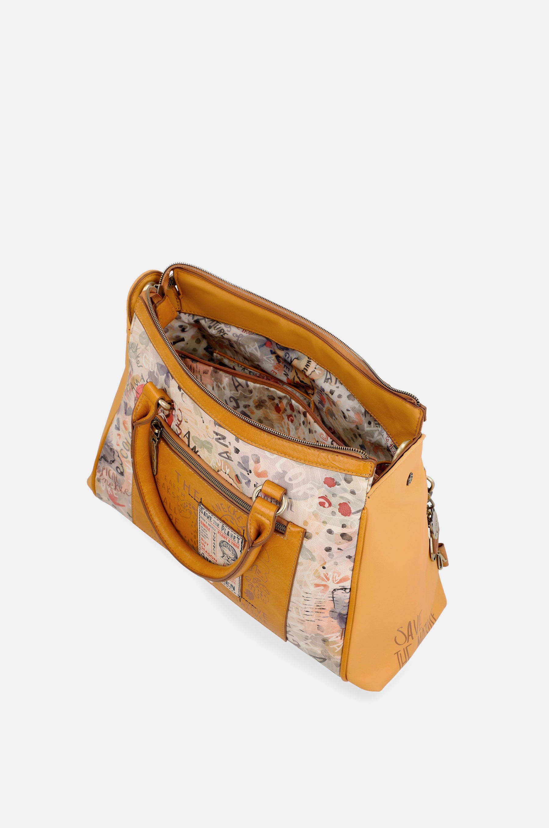 Nature Pachamama ochre doctor purse