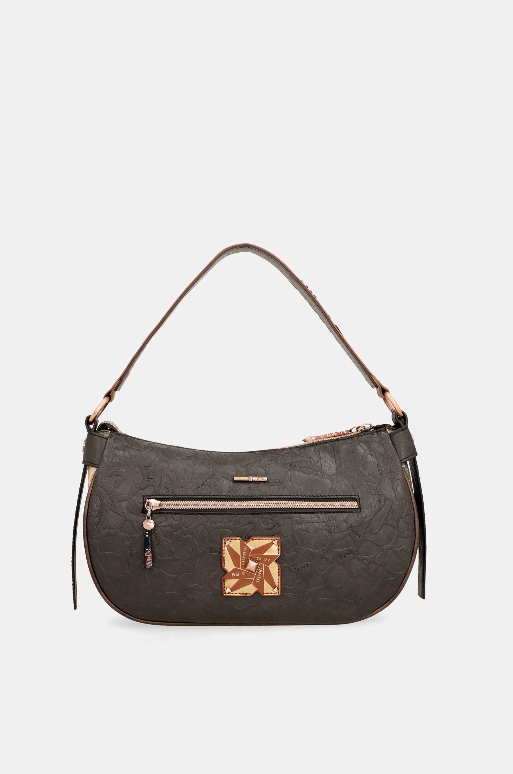 Shōen oval bag with chain