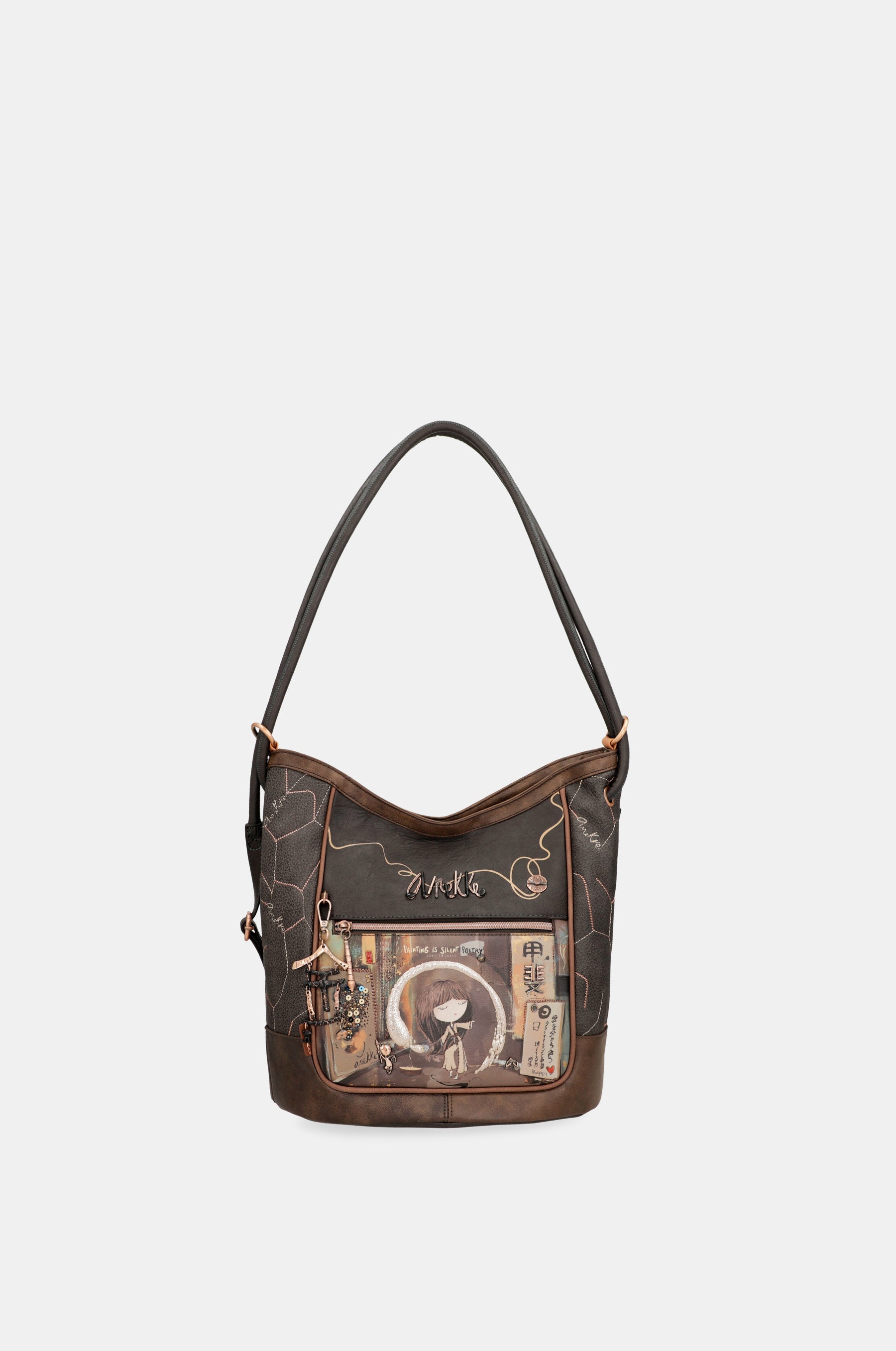 Shōen shoulder bag convertible into a backpack