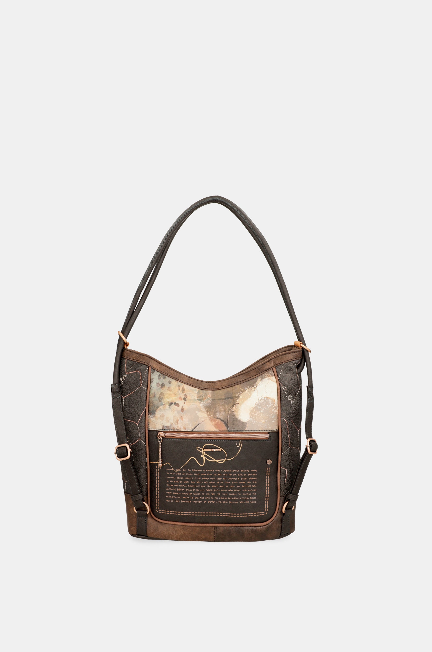 Shōen shoulder bag convertible into a backpack
