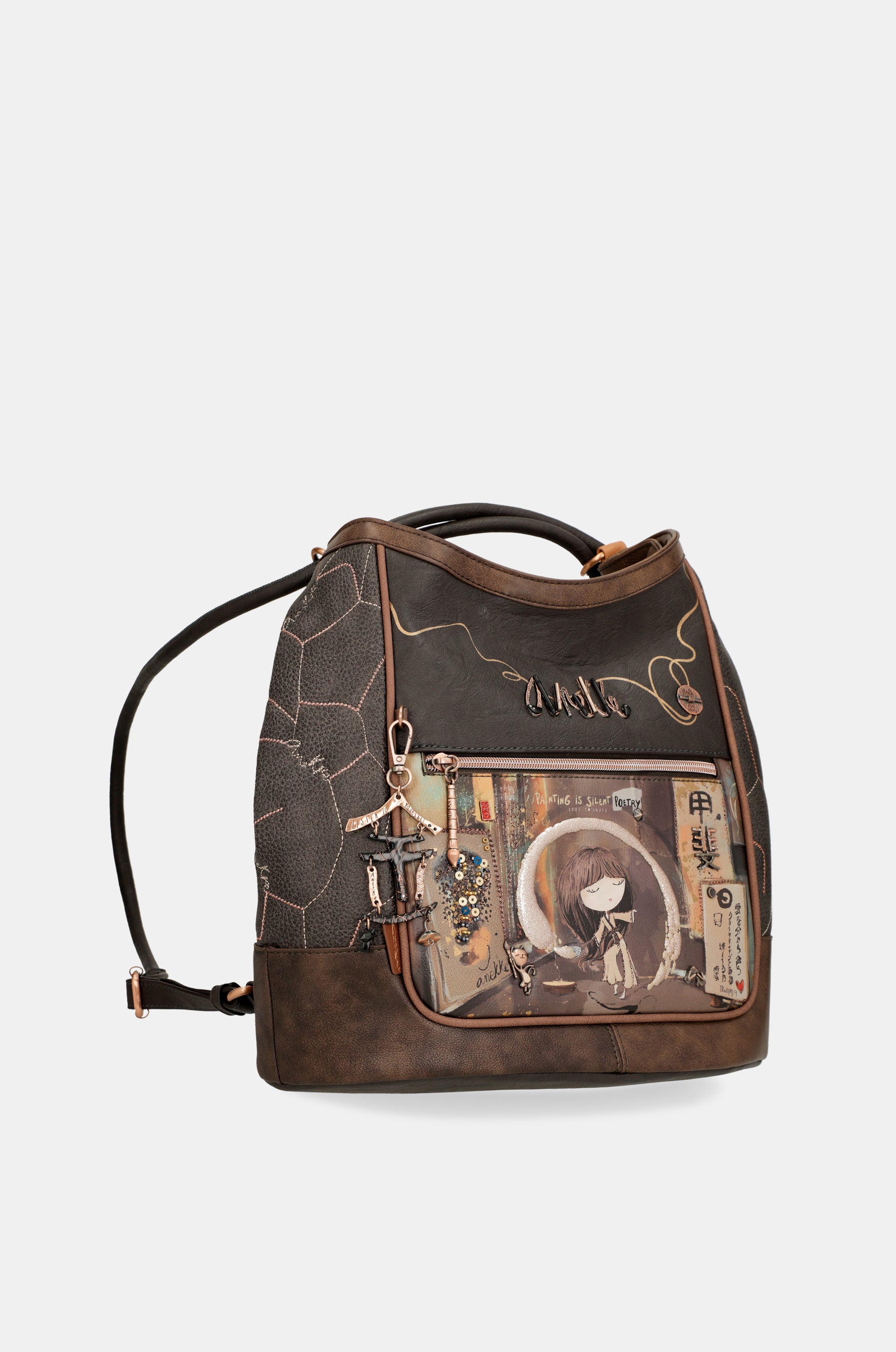 Shōen shoulder bag convertible into a backpack