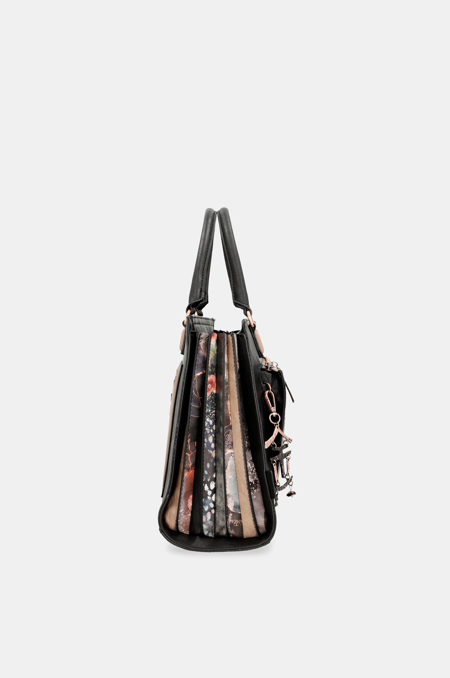 Shōen black tote with shoulder strap