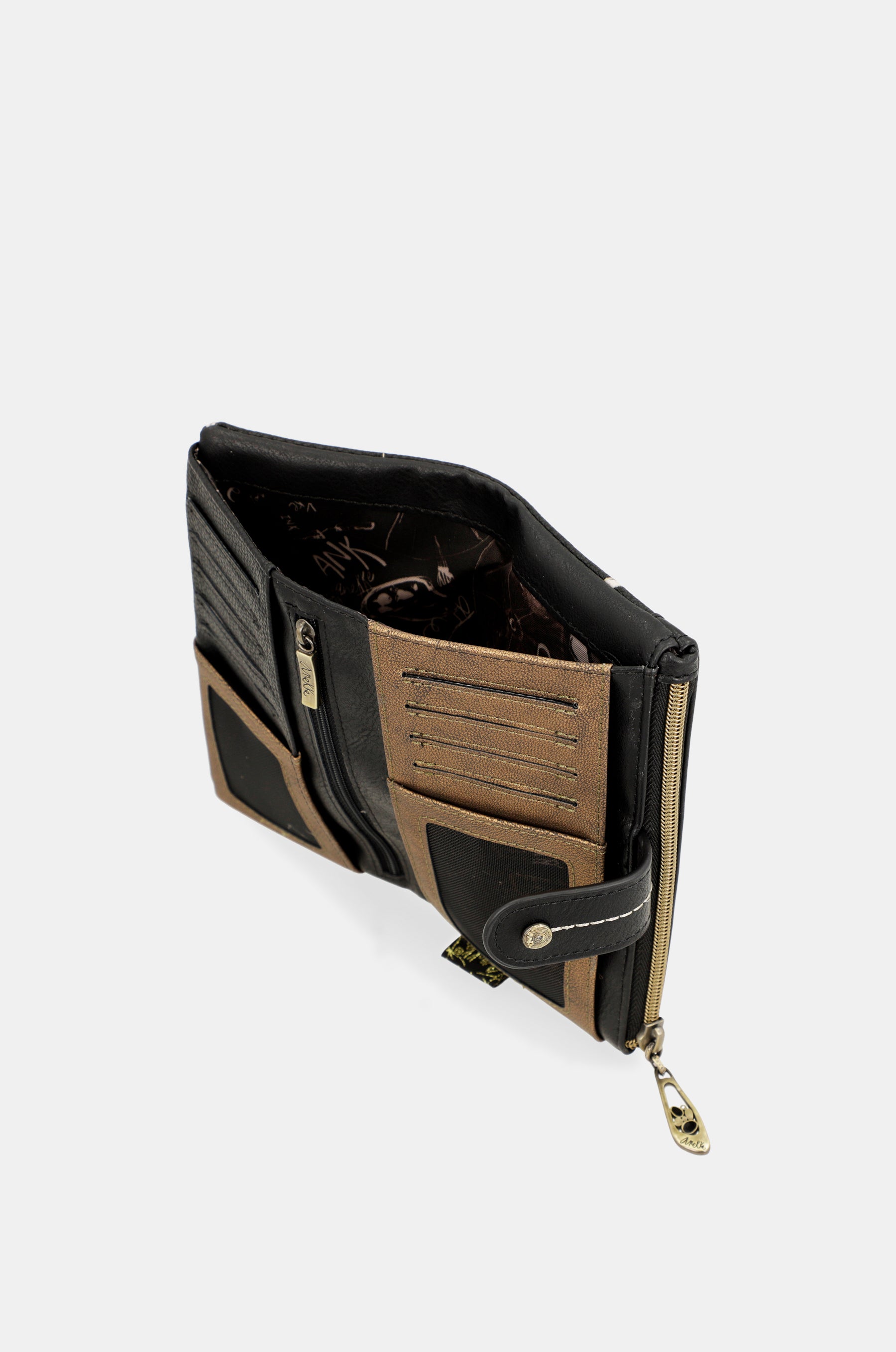 Nature Shodō Black RFID Flexi Wallet black